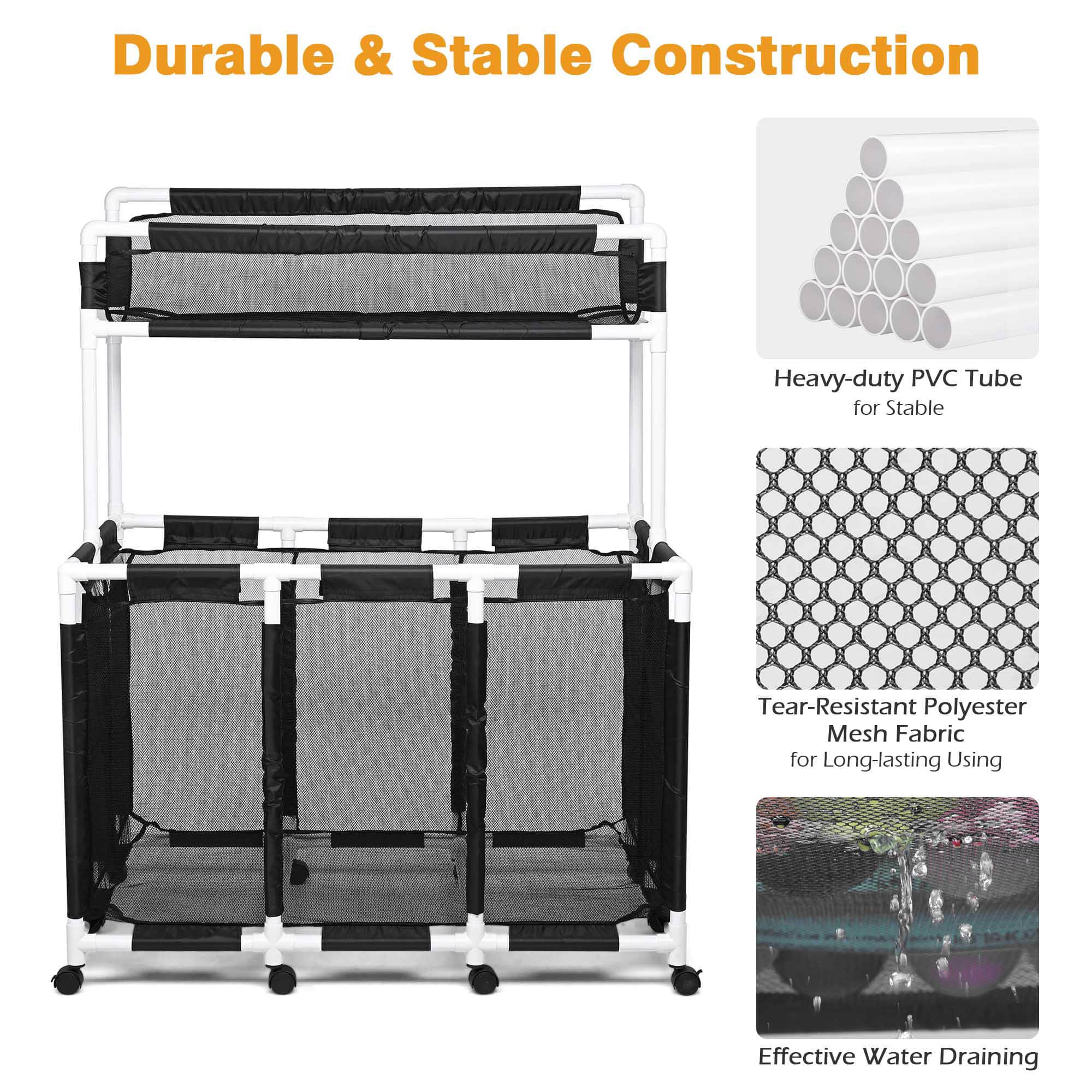 Yescom 06PSB3-3G2LP-0607-LO Pool-Organization-Storage - View #2