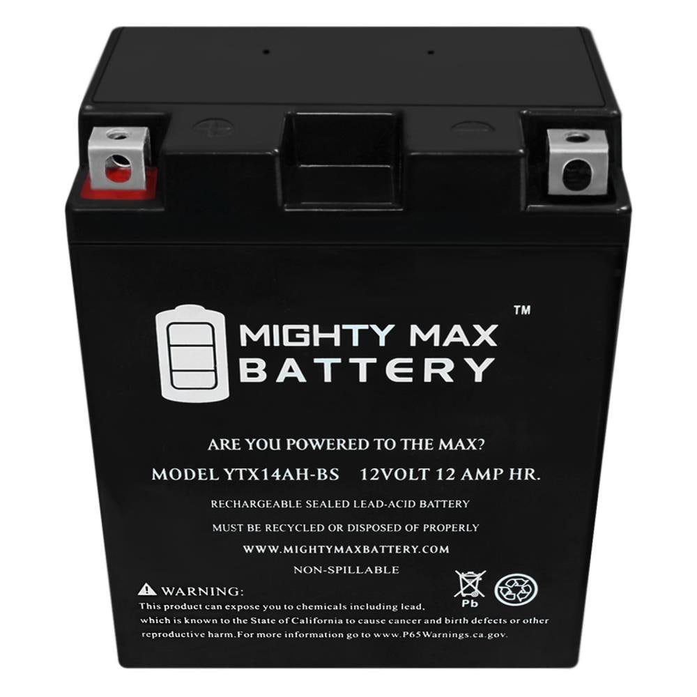 Mighty Max Battery YTX14AH for Polaris 570 Ranger 4x4 '14 Rechargeable  Sealed Lead Acid 12120 Backup Power Batteries in the Device Replacement  Batteries department at