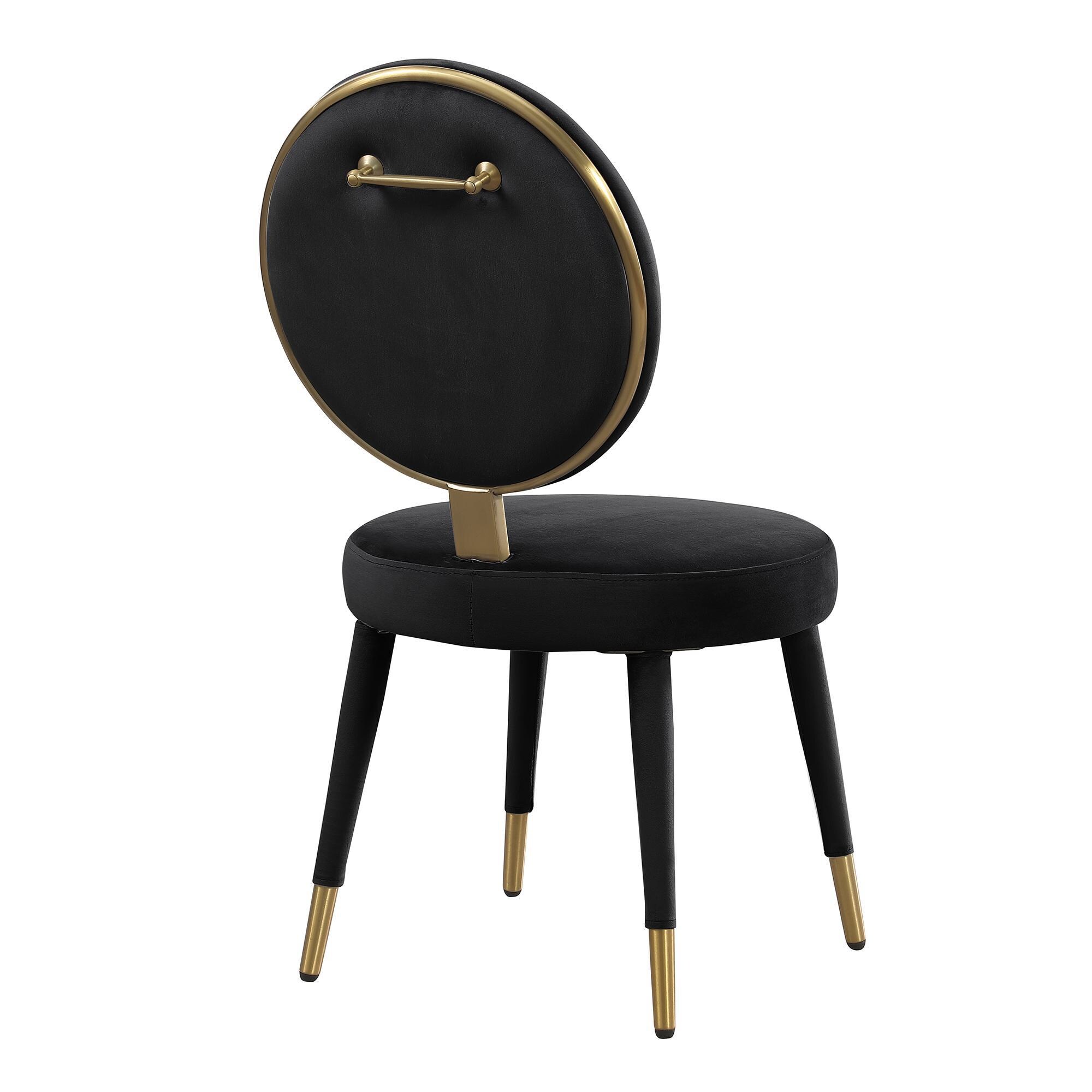 FARATI D2003DC-BLACK Dining-Chairs - View #8