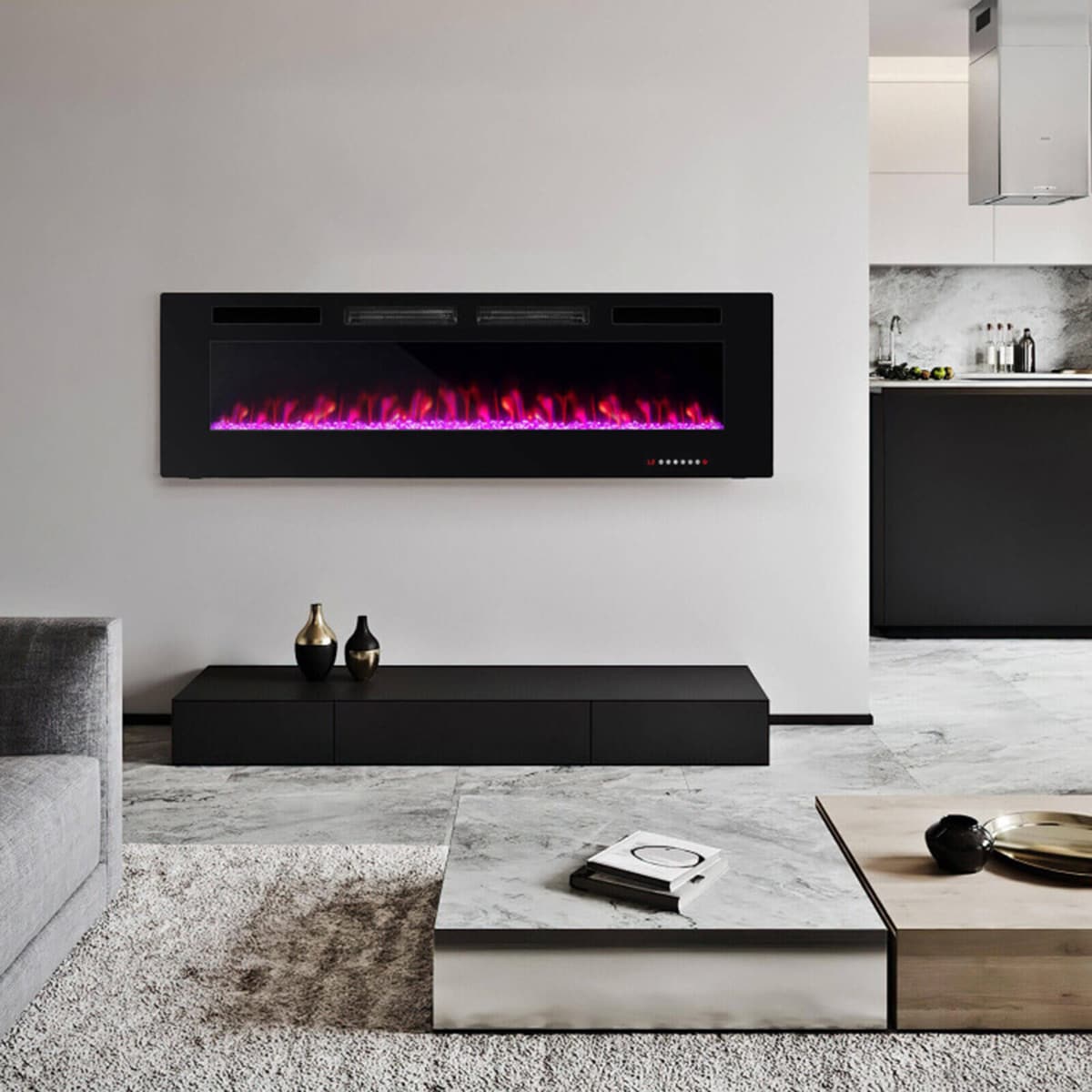 Clihome CL-60-10235 Electric-Fireplaces - View #2