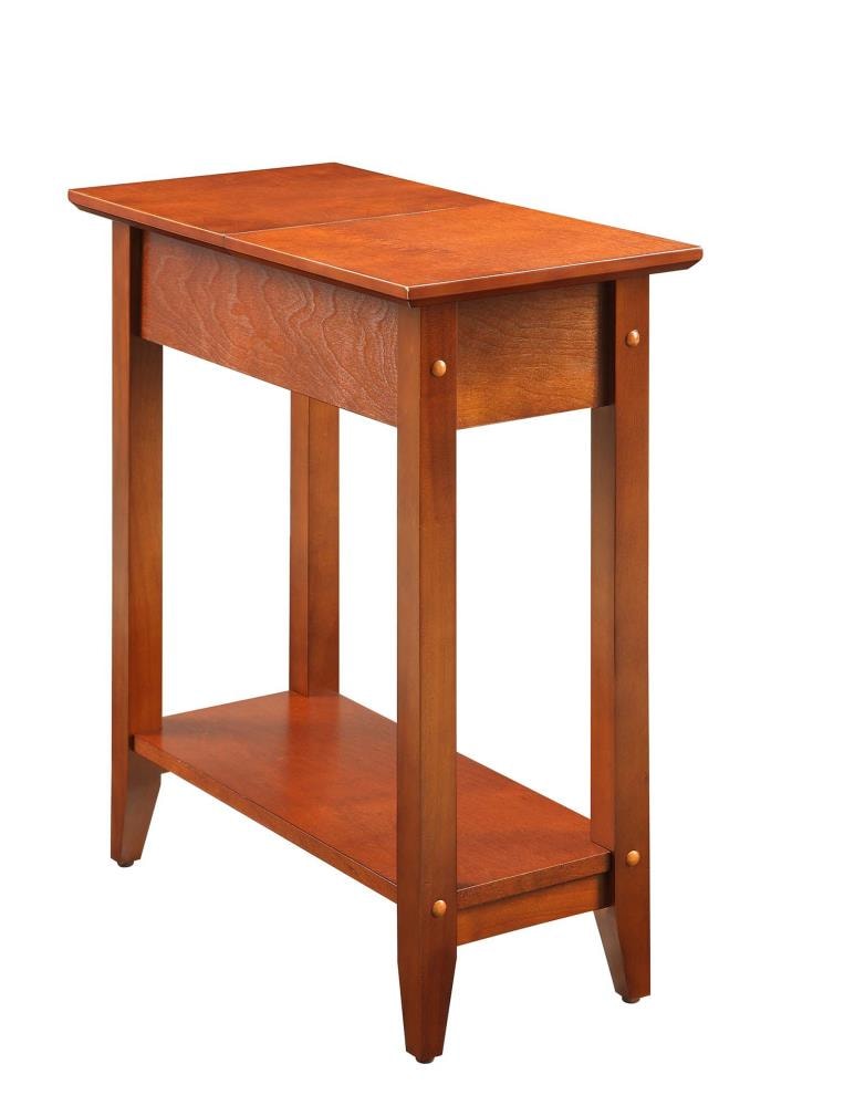 Convenience Concepts 7105059CH AMERICAN HERITAGE 23-in W x 24-in H Cherry Wood Veneer End Table Assembly Required