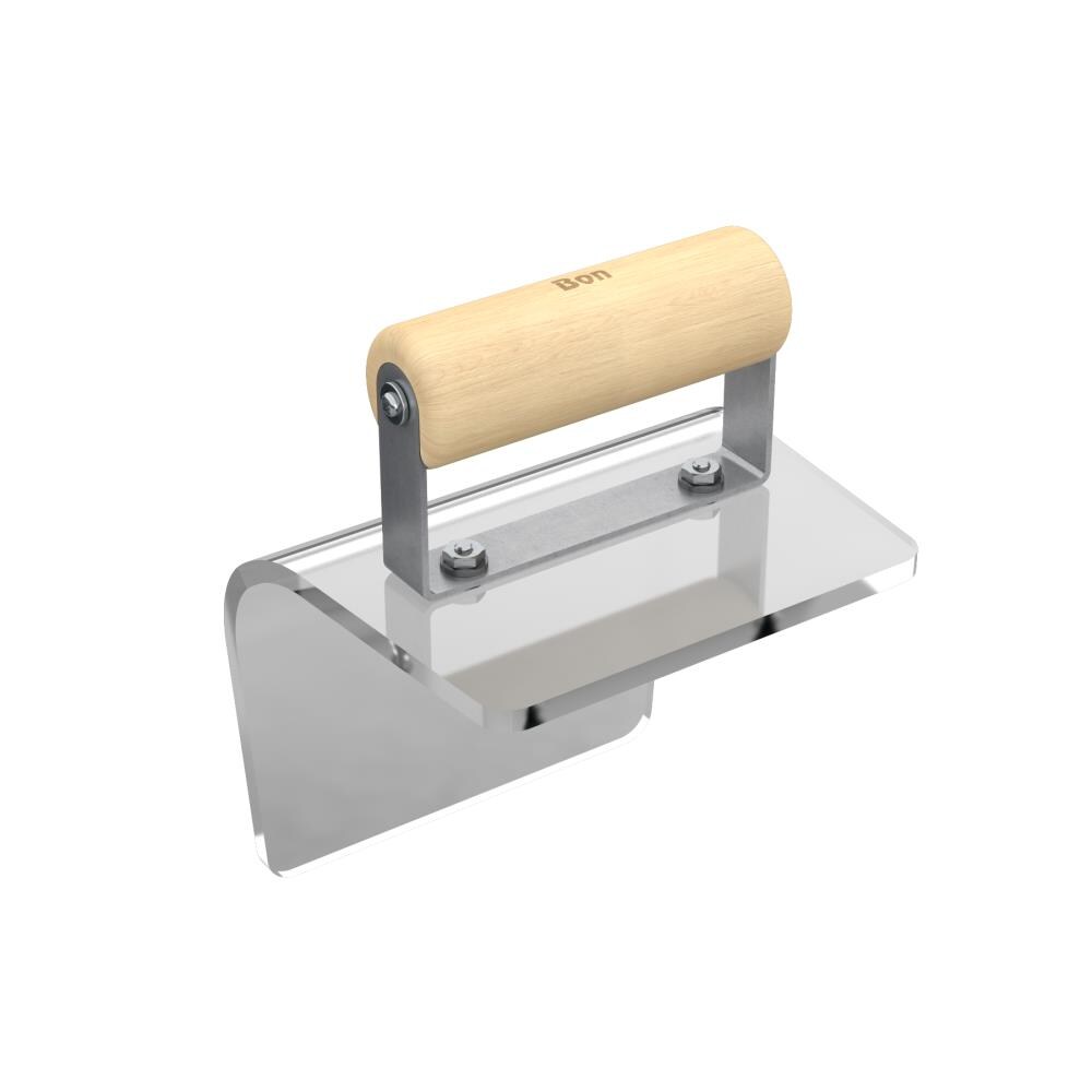 Bon Tool 82-357 6-Inches x 5-Inches Acrylic Concrete Edger with 5-Inches Radius