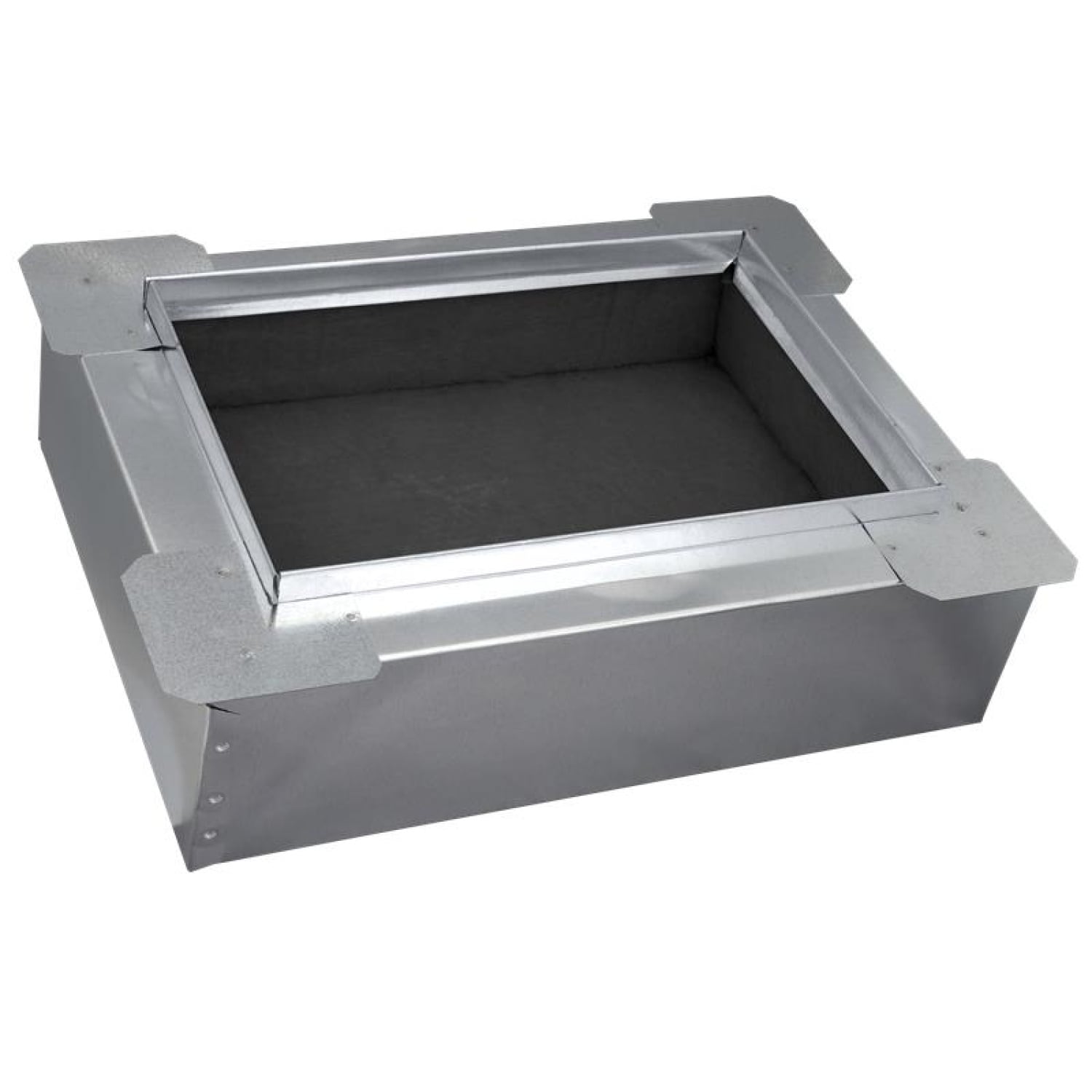 IMPERIAL GVL0236-A 30 Gauge Galvanized steel Rectangle Ductboard register Duct boot