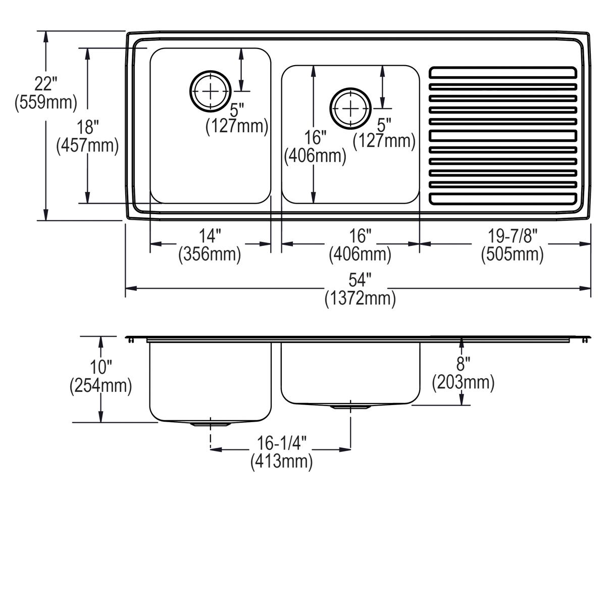 Elkay ILGR5422L1 Kitchen-Sinks - View #9