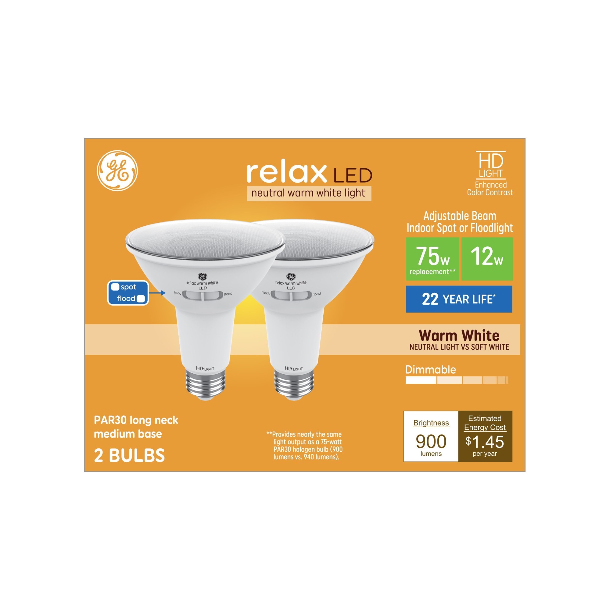 GE 93130762 Led-Flood-Spot-Light-Bulbs - View #4