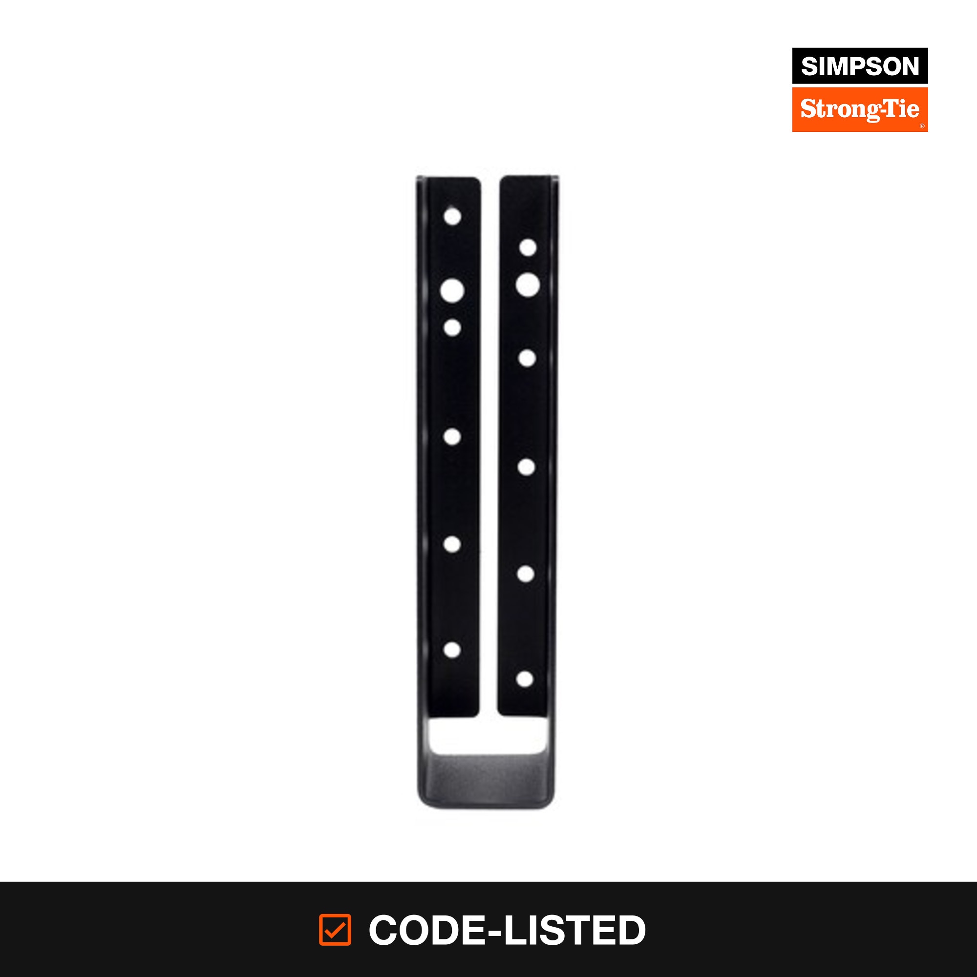 Simpson Strong-Tie Outdoor Accents APLH 2-in x 10-in Single 14 -Gauge Powder-coated Concealed joist hanger