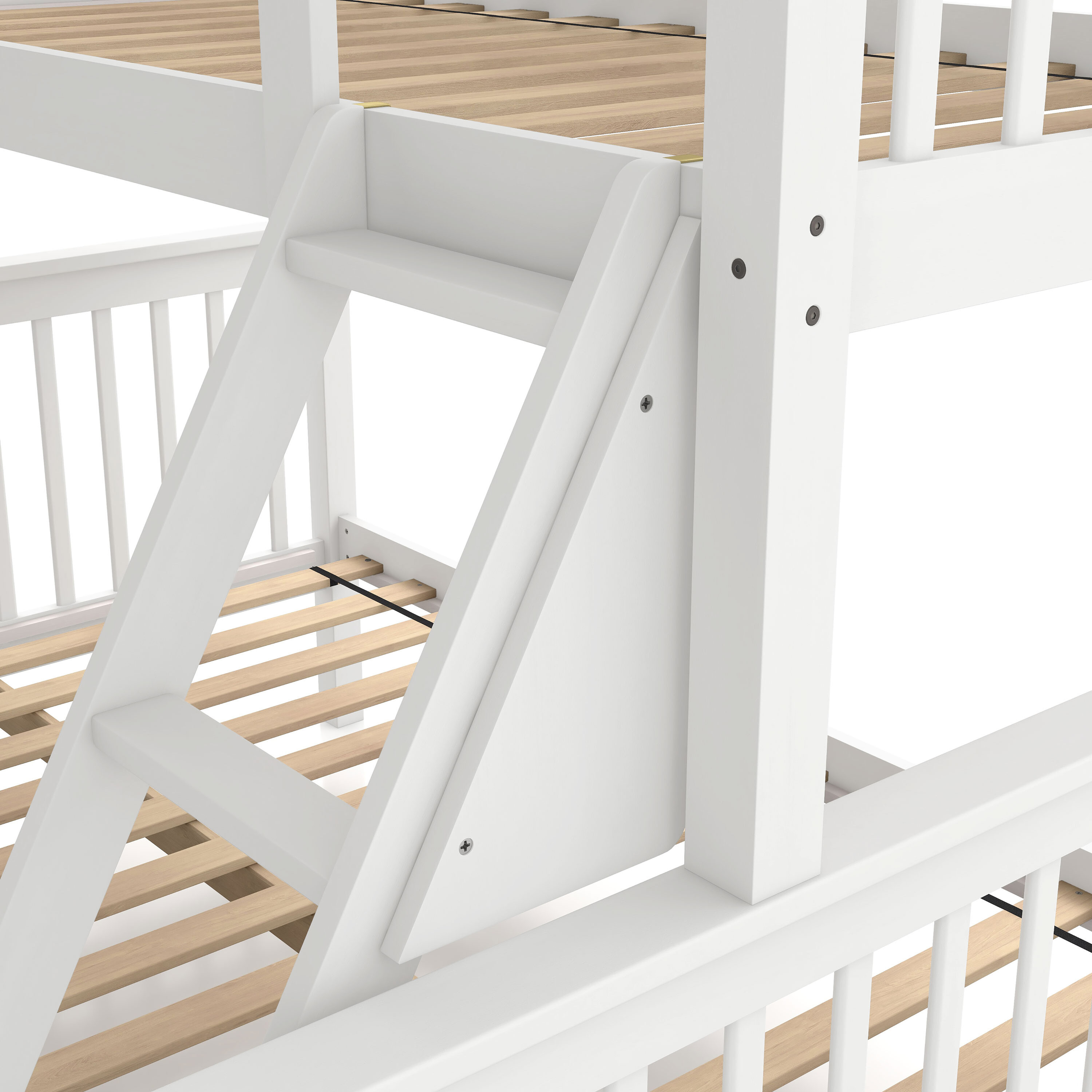 Furniture of America 005L-BK001WH Bunk-Beds - View #9