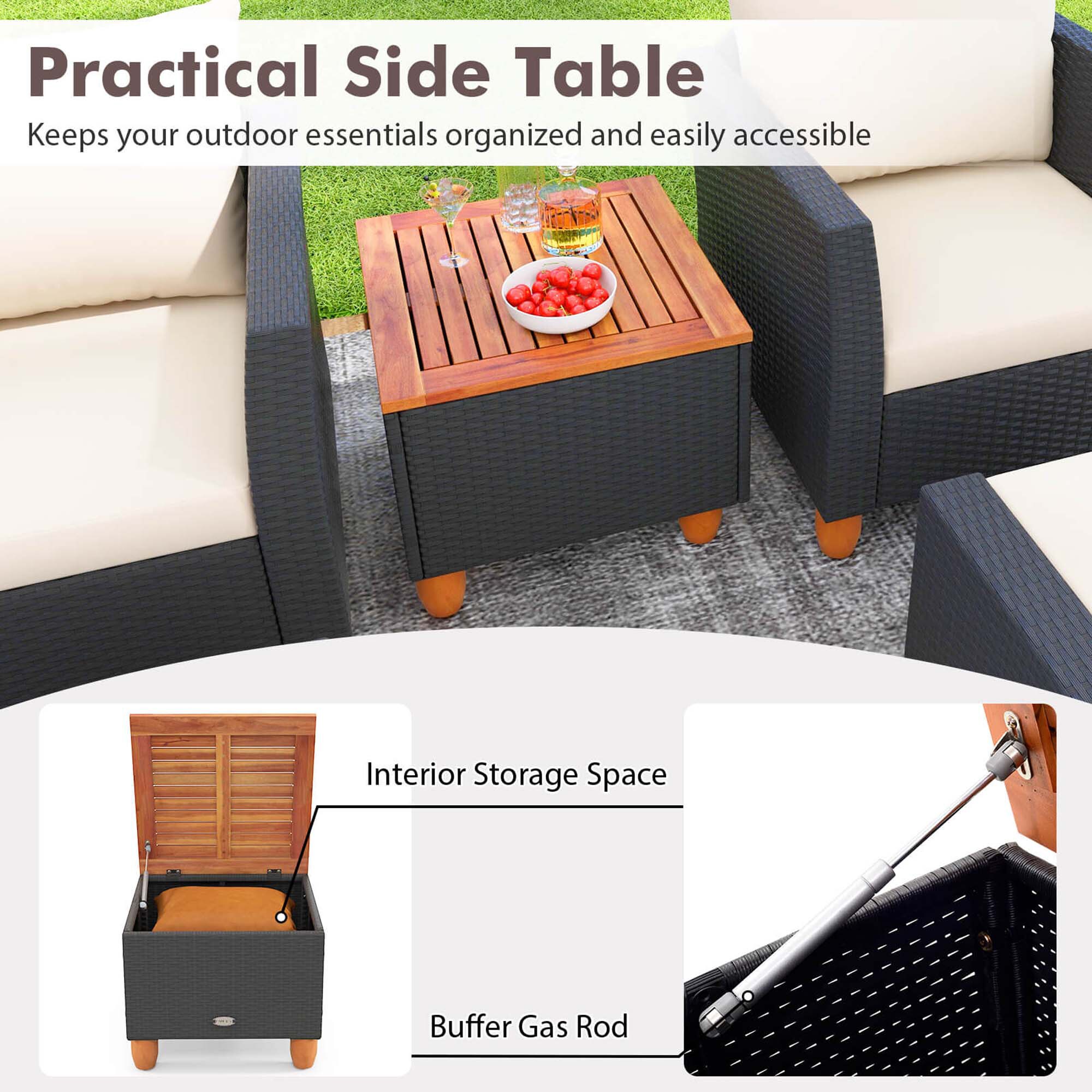 Costway HCST03930 Patio-Conversation-Sets - View #5