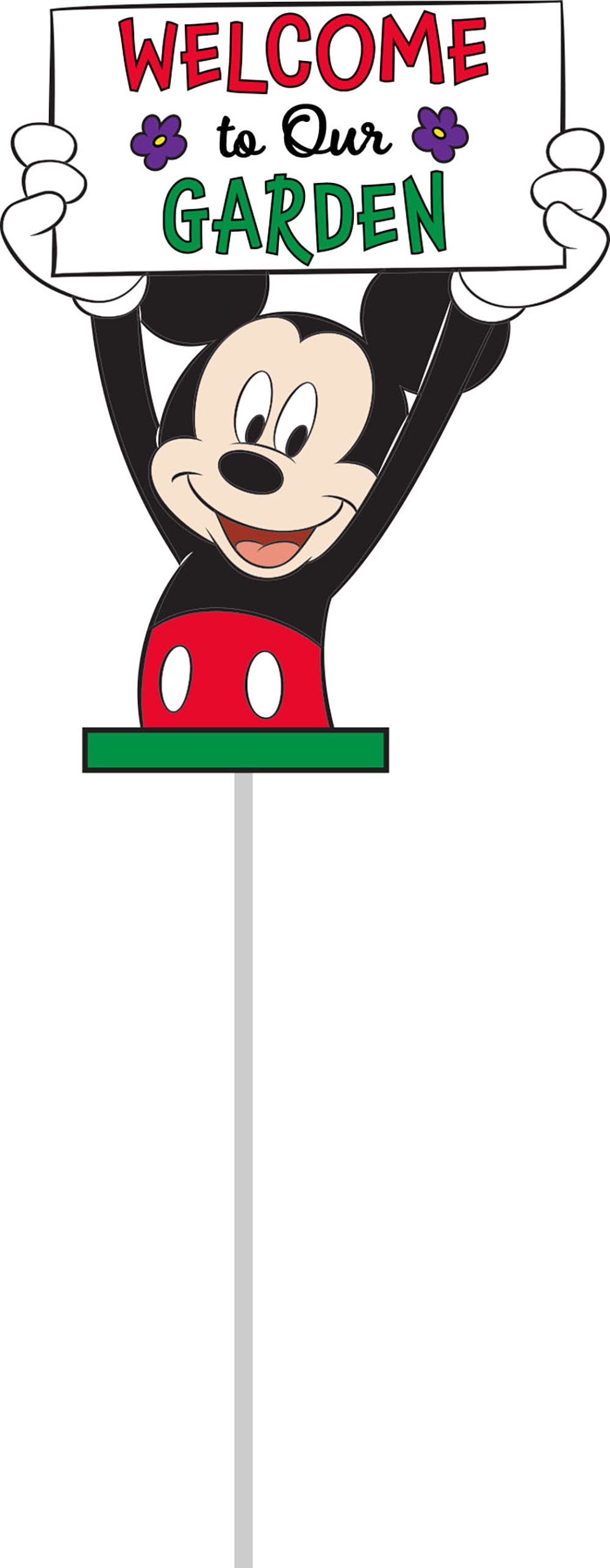 Disney 26-1386-92-24 15-in Multiple colors/finishes Metal Sign