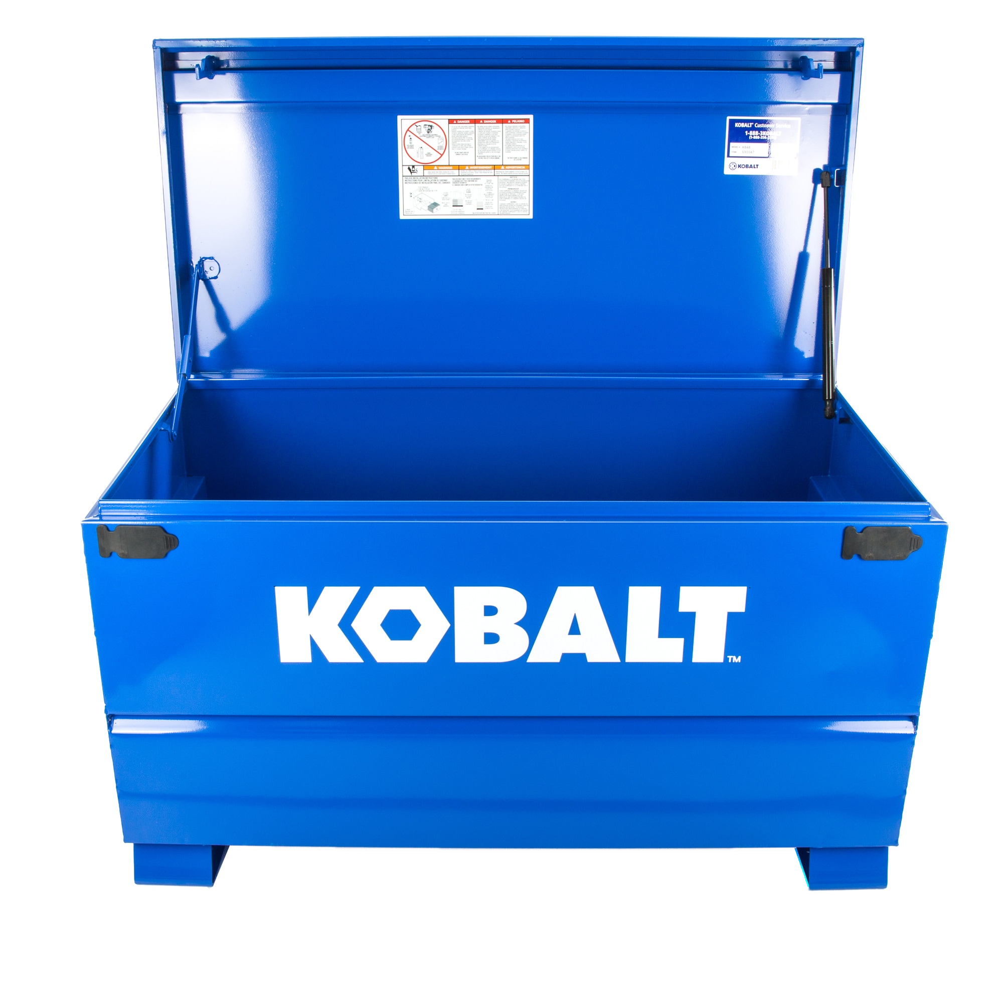 Kobalt 24 In W X 48 In L X 28 In H Blue Steel Jobsite Box In The