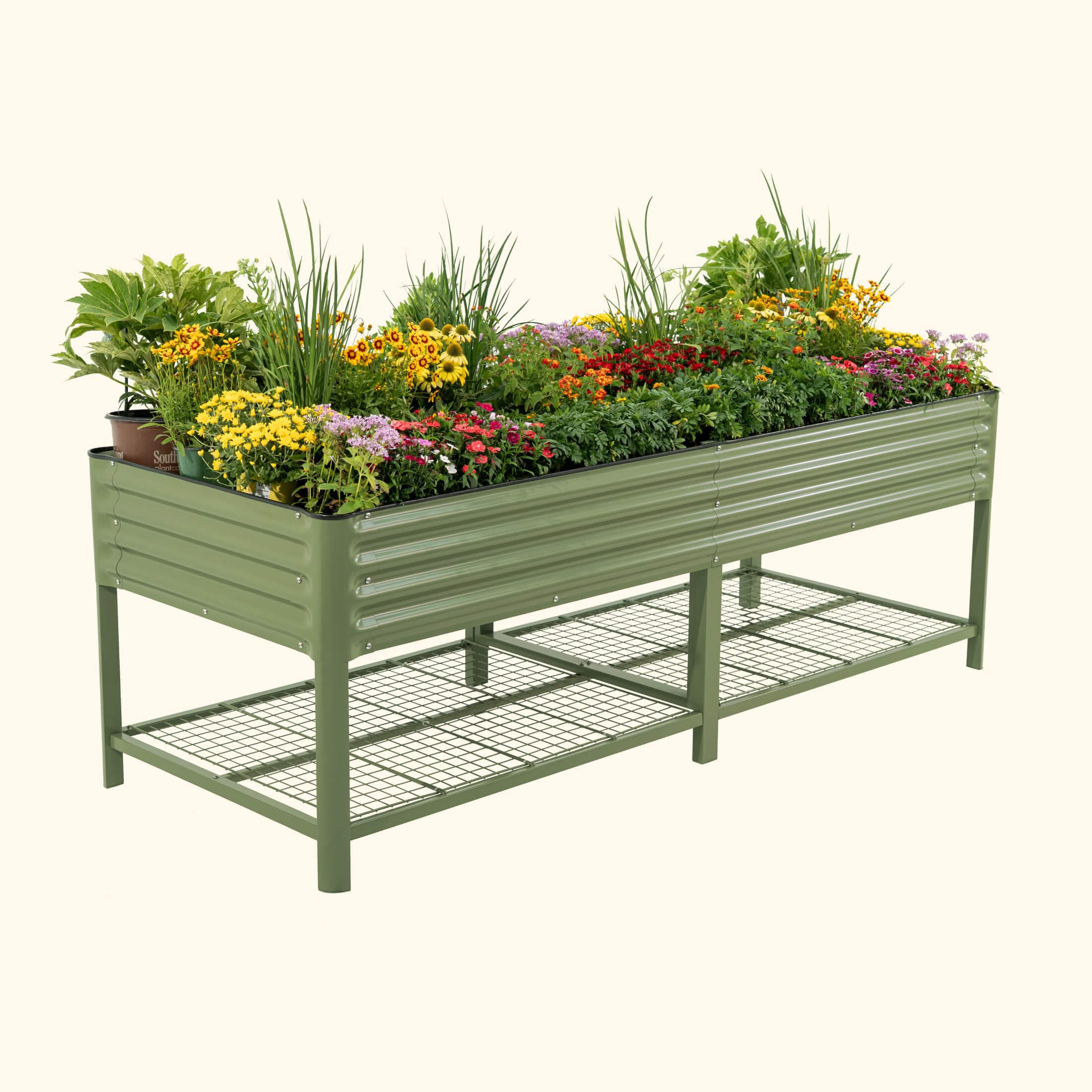 Vego Garden  Jumbo Series Elevated Garden Bed 3 feet x 8 feet