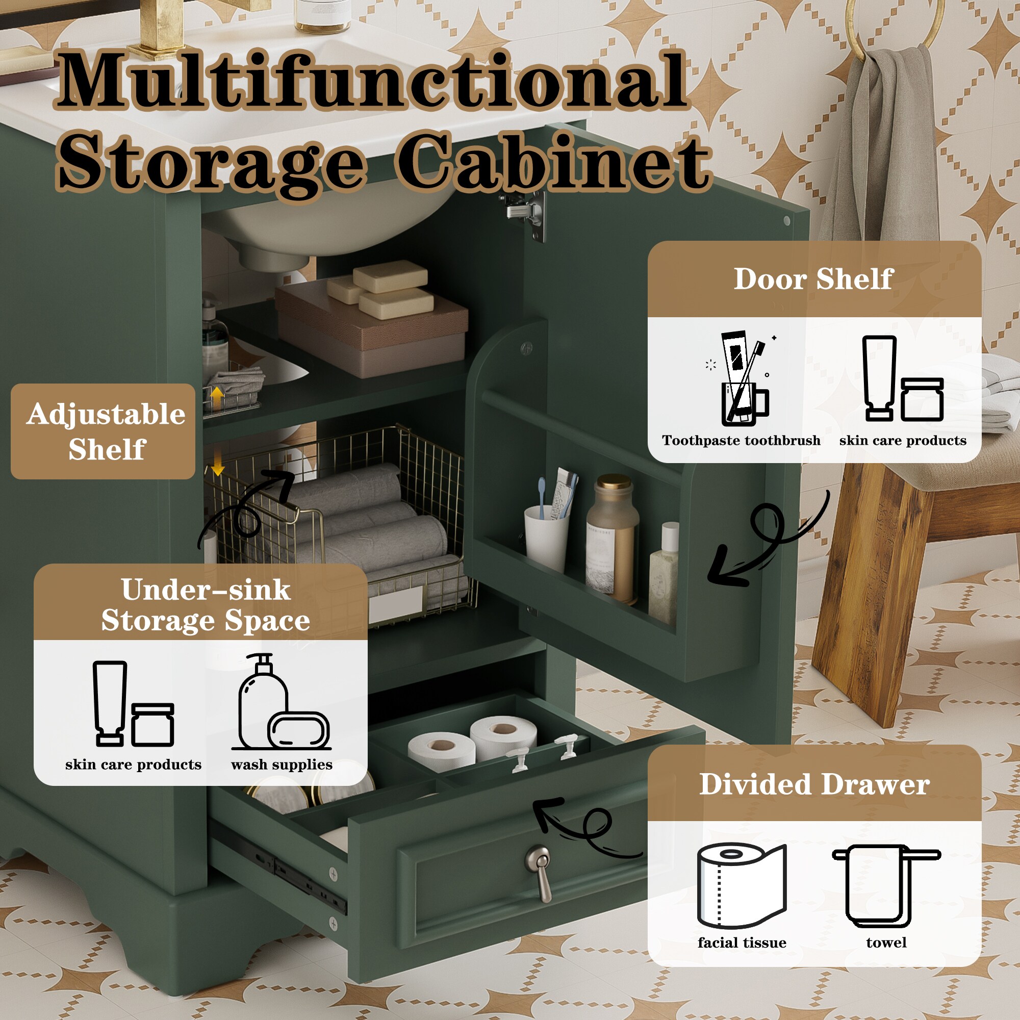 ModernLuxe L3P-N729P299505F Bath-Vanity-Combo - View #4