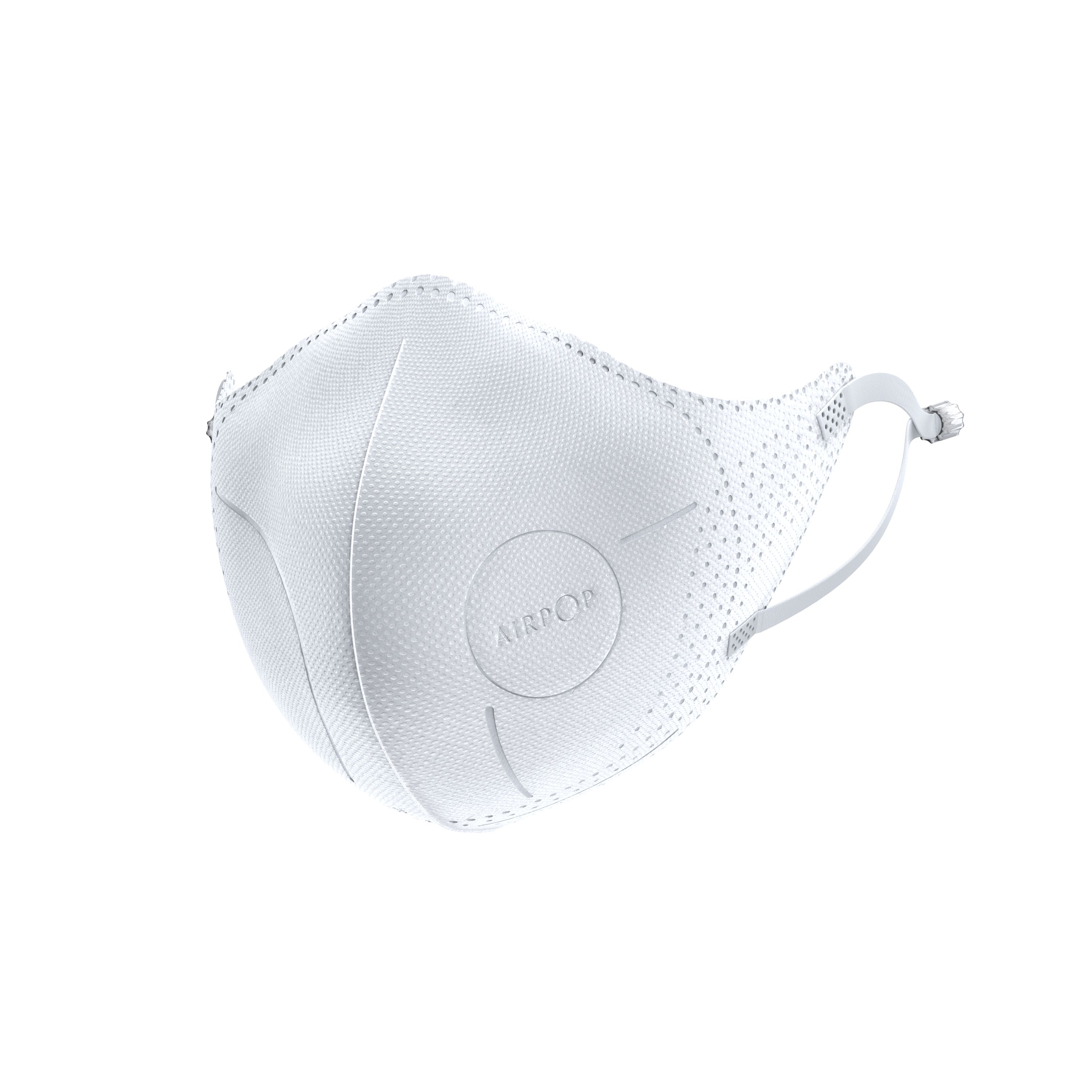 Tahiti personlighed Håndværker AirPop 4-Pack White Reusable Kn95 All-purpose Safety Mask in the  Respirators department at Lowes.com