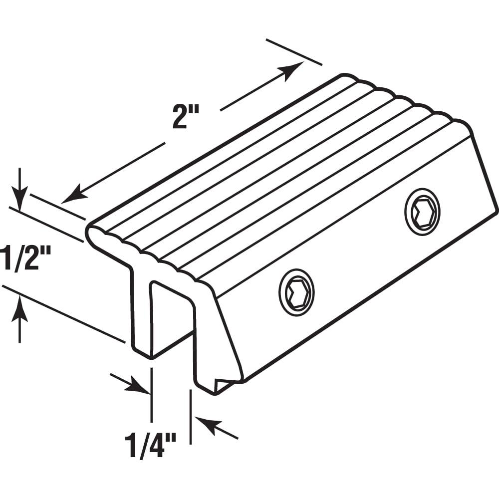 Prime-Line U 9817 Horizontal-Sliding-Window-Sash-Locks - View #2