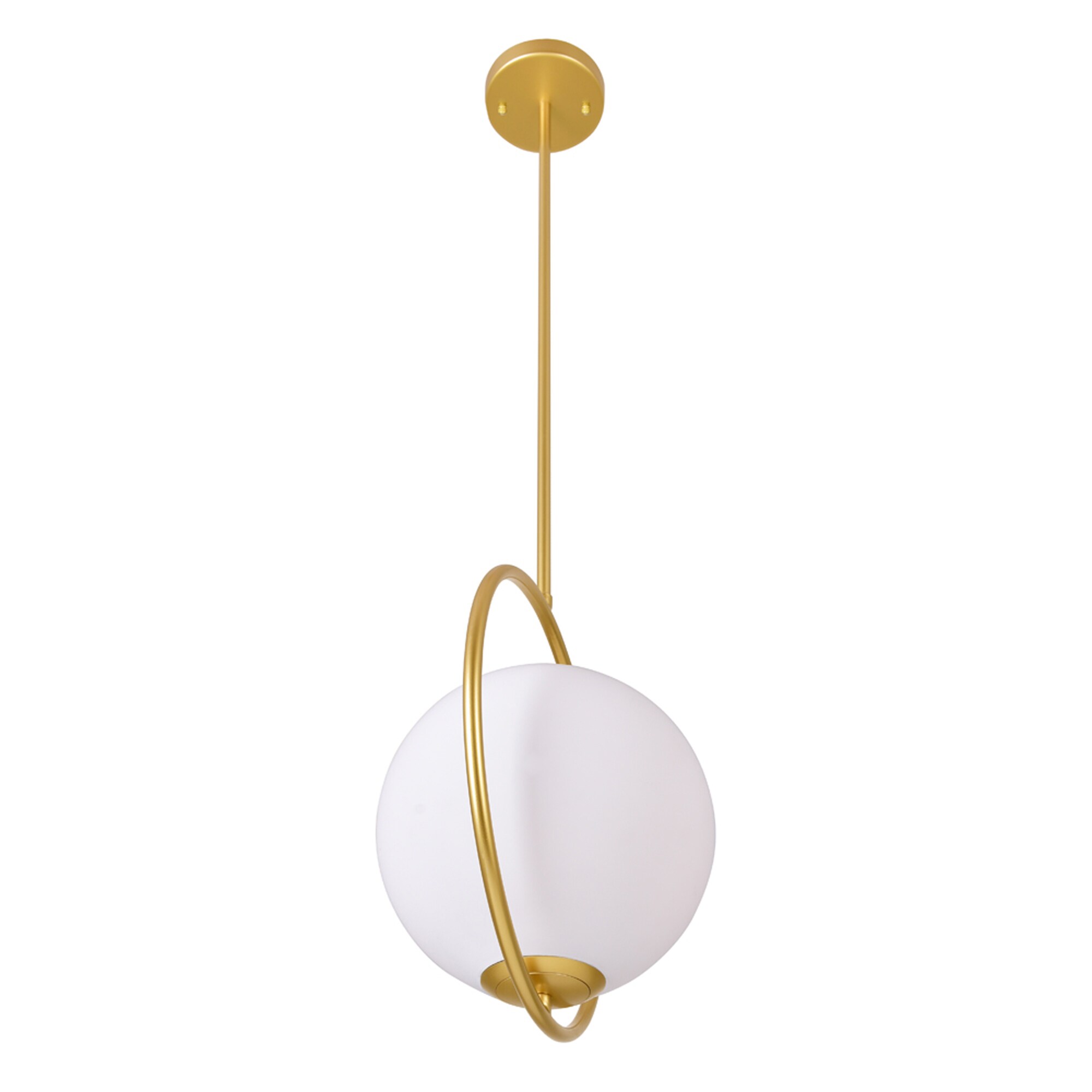 Celeste Gold Glass LED Mini Pendant Light