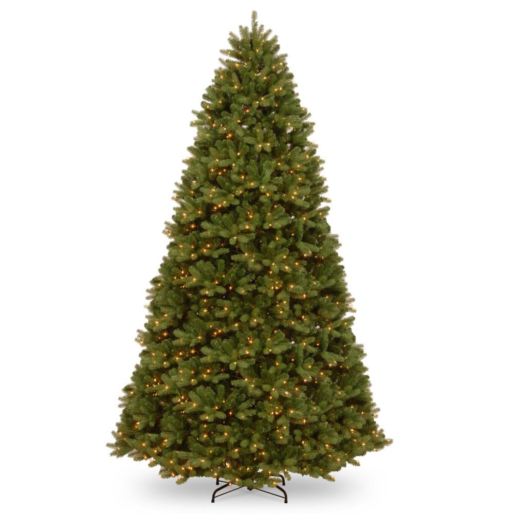 National Tree Company PEND2-D12-90 7-Feet Spruce Pre-lit Artificial Christmas Tree with Color Changing LED Lights