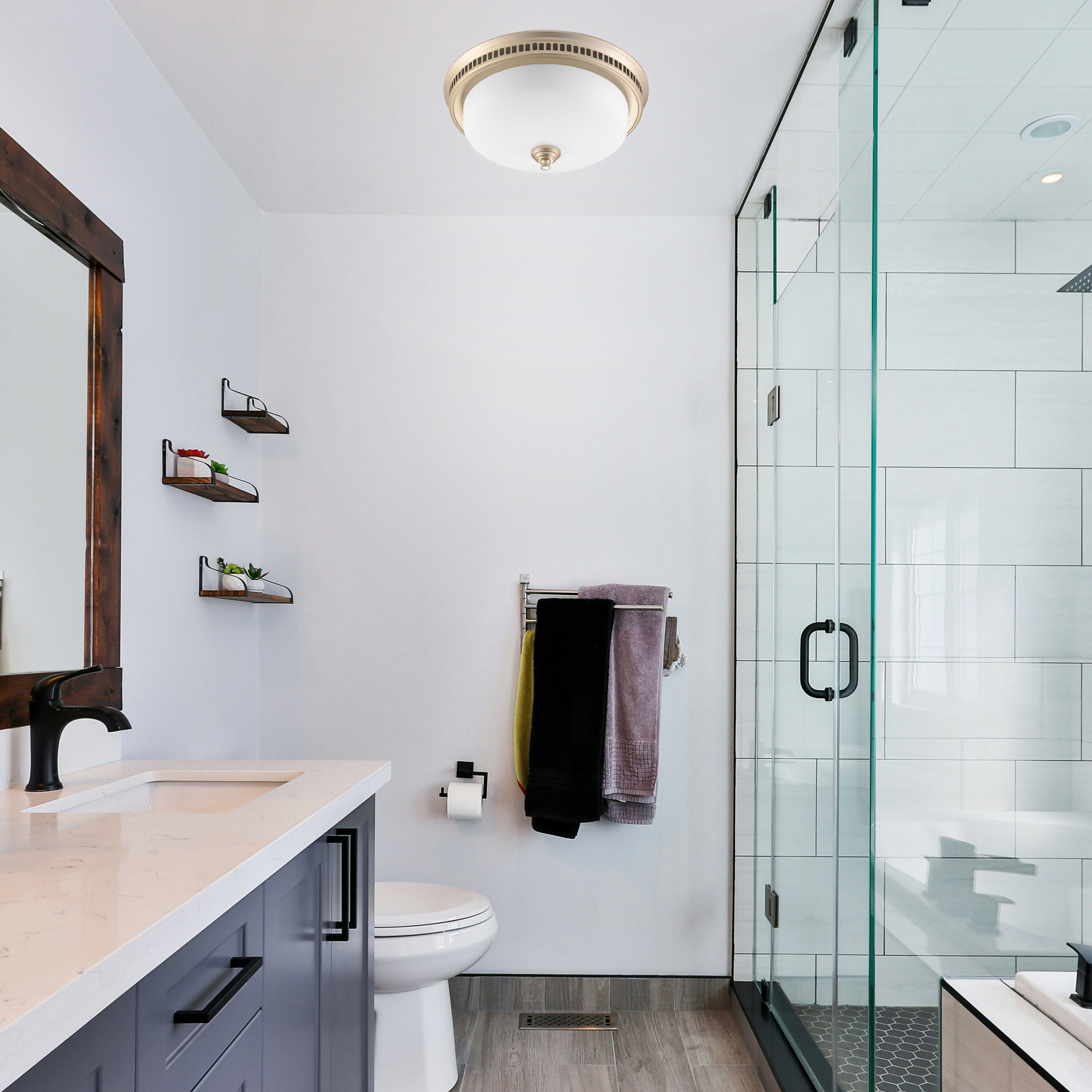 Lift Bridge Kitchen & Bath DRND110MGL Bath-Fans - View #4