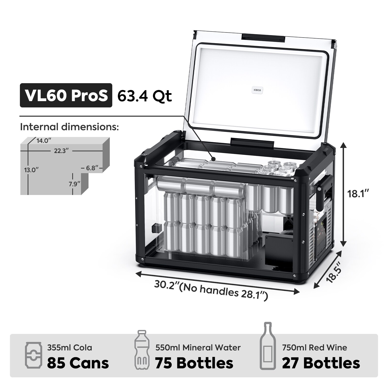 ICECO MC-VL60PROS-BLACK Portable-Coolers - View #6