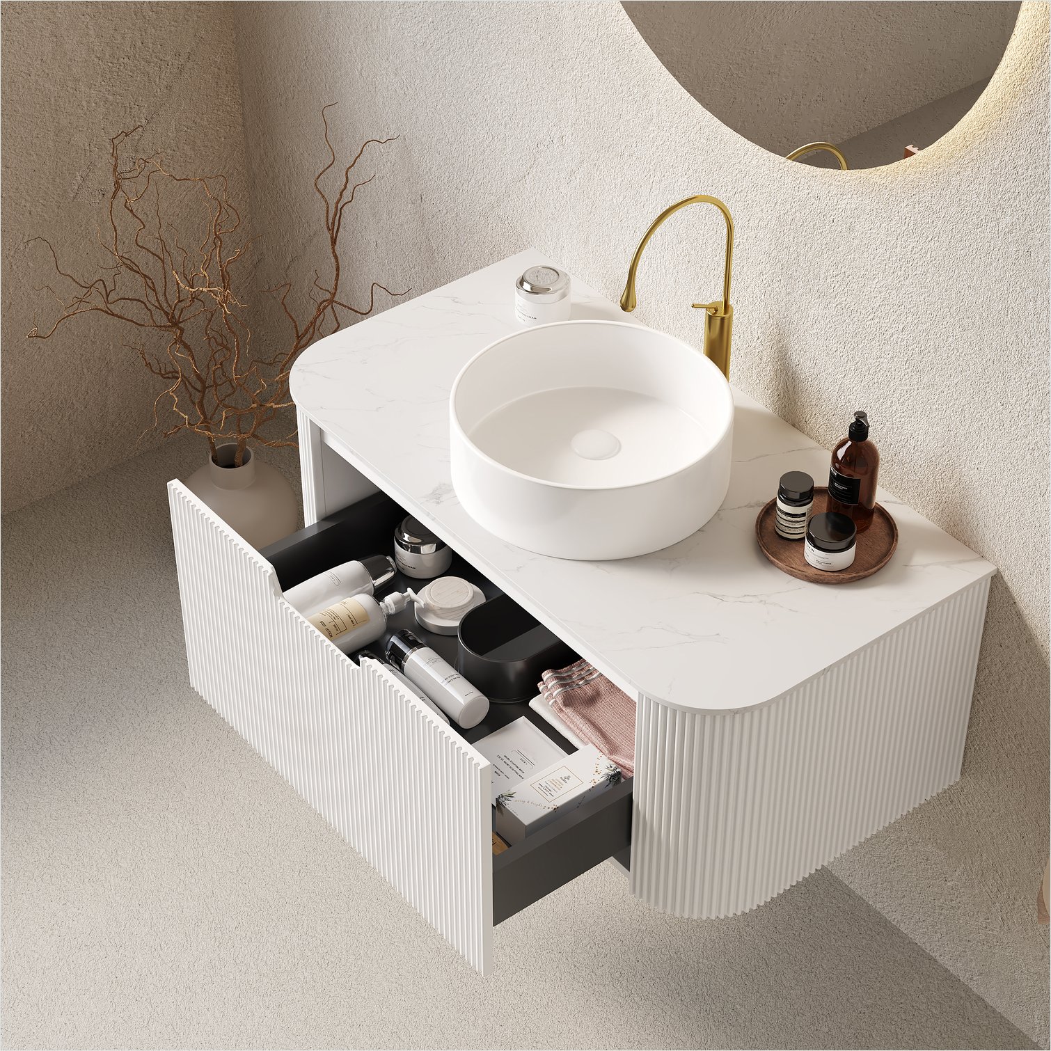 SunJet GXHE7FX14FZD Bath-Vanity-Combo - View #4