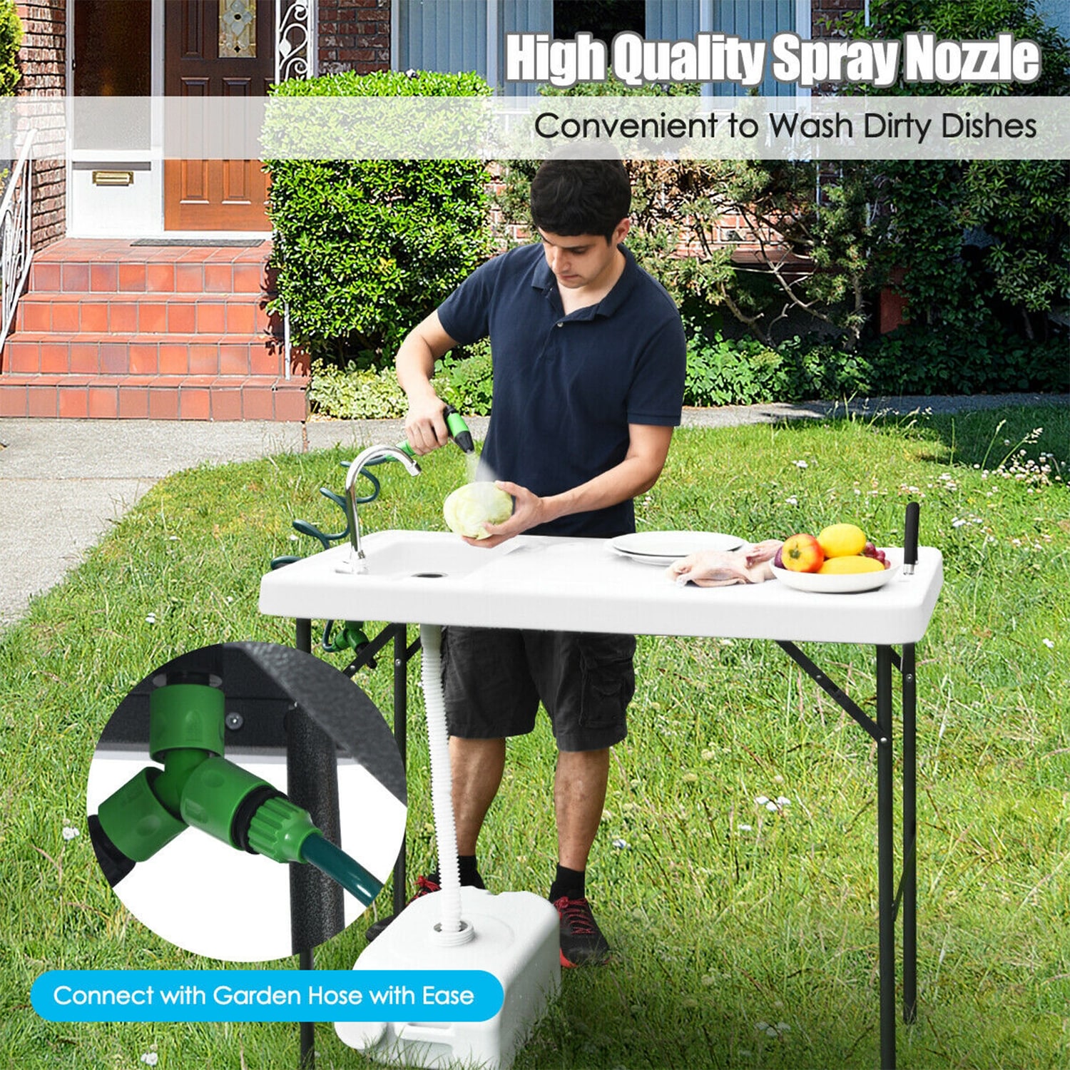 WELLFOR OUZ66135 Patio-Tables - View #4