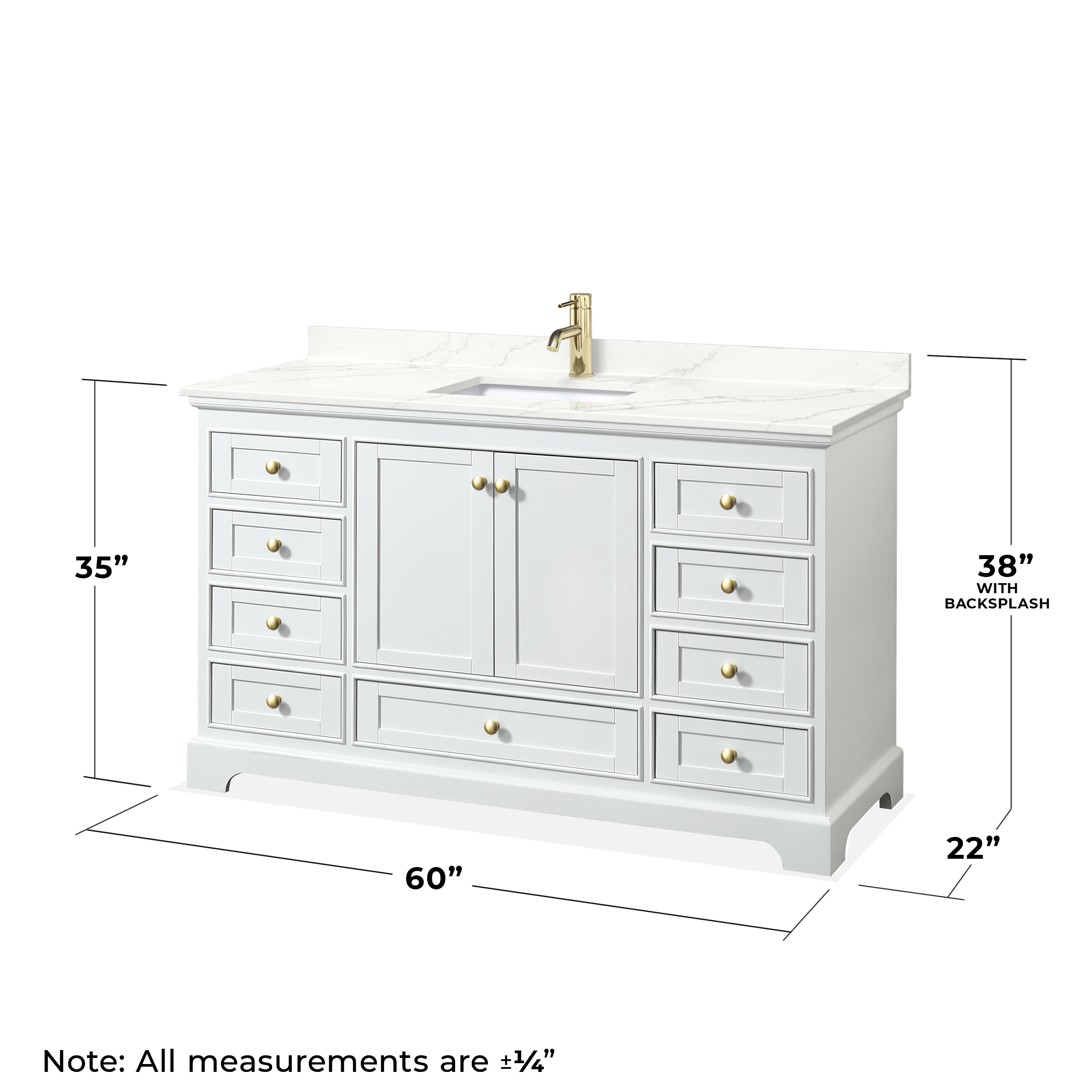 Wyndham Collection WCS202060SWGGTUNSMXX Bath-Vanity-Combo - View #4