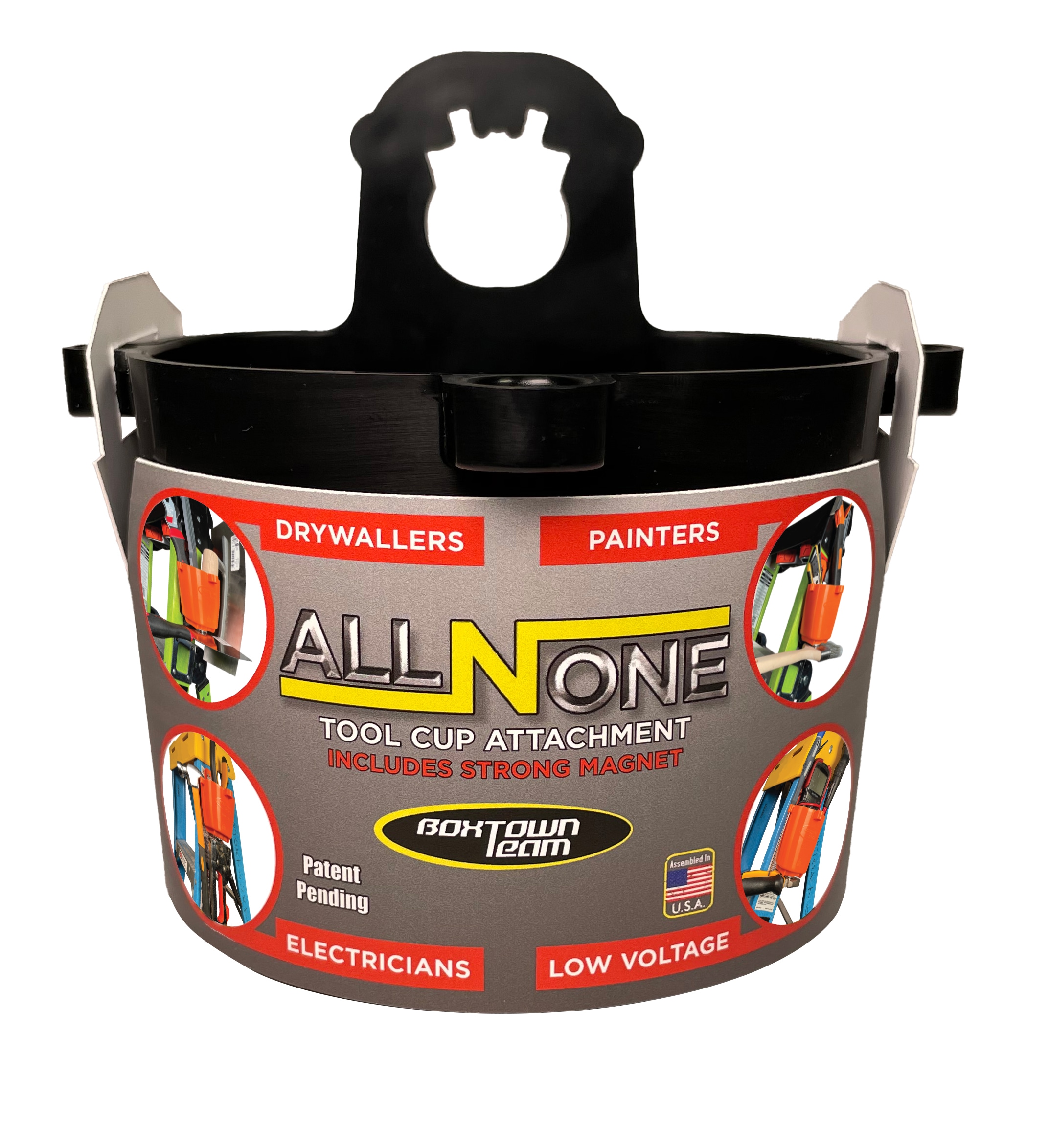 Werner Plastic 16.25-in Utility Bucket For Ladders in the Ladder