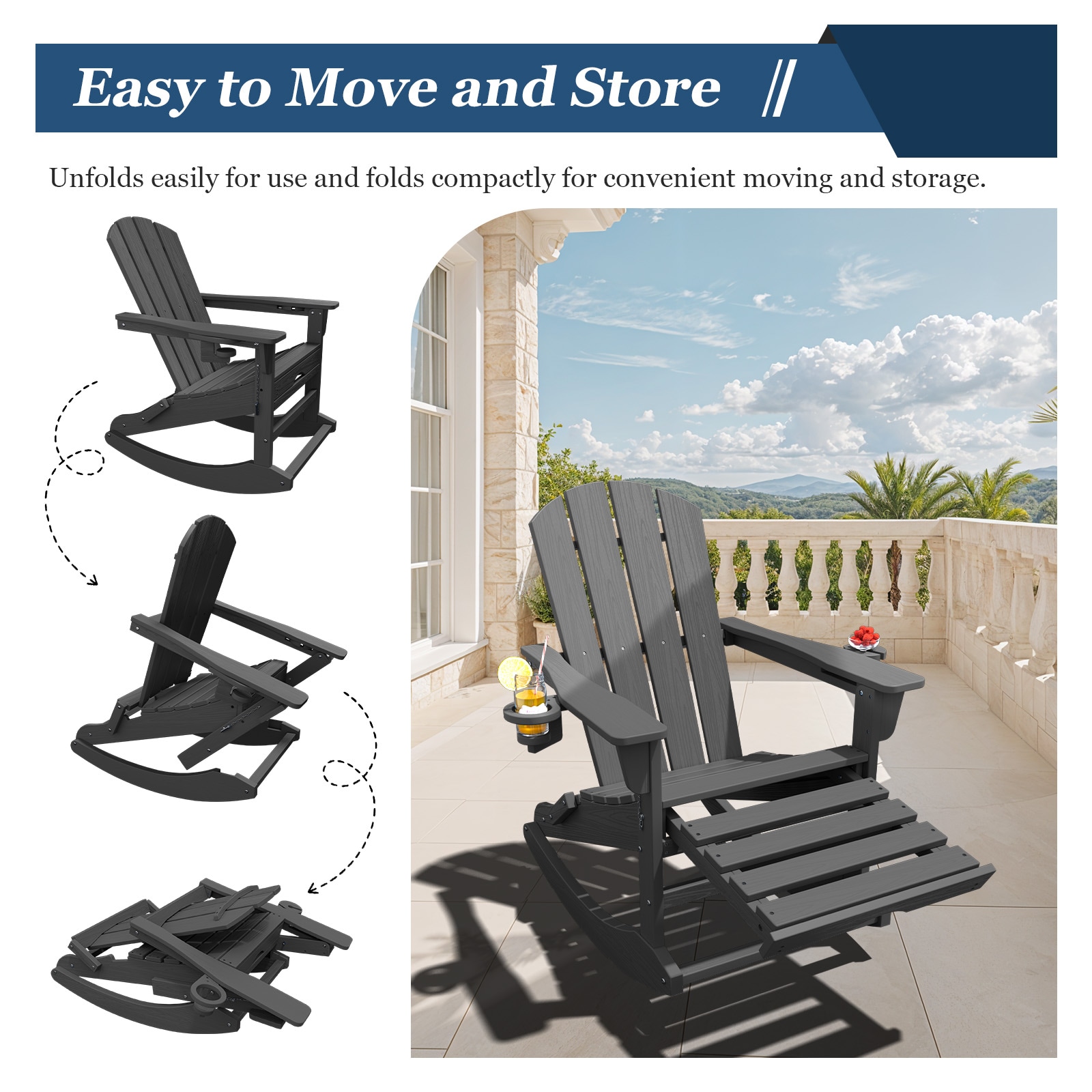 JEAREY PEDGNYY-GY Patio-Chairs - View #5