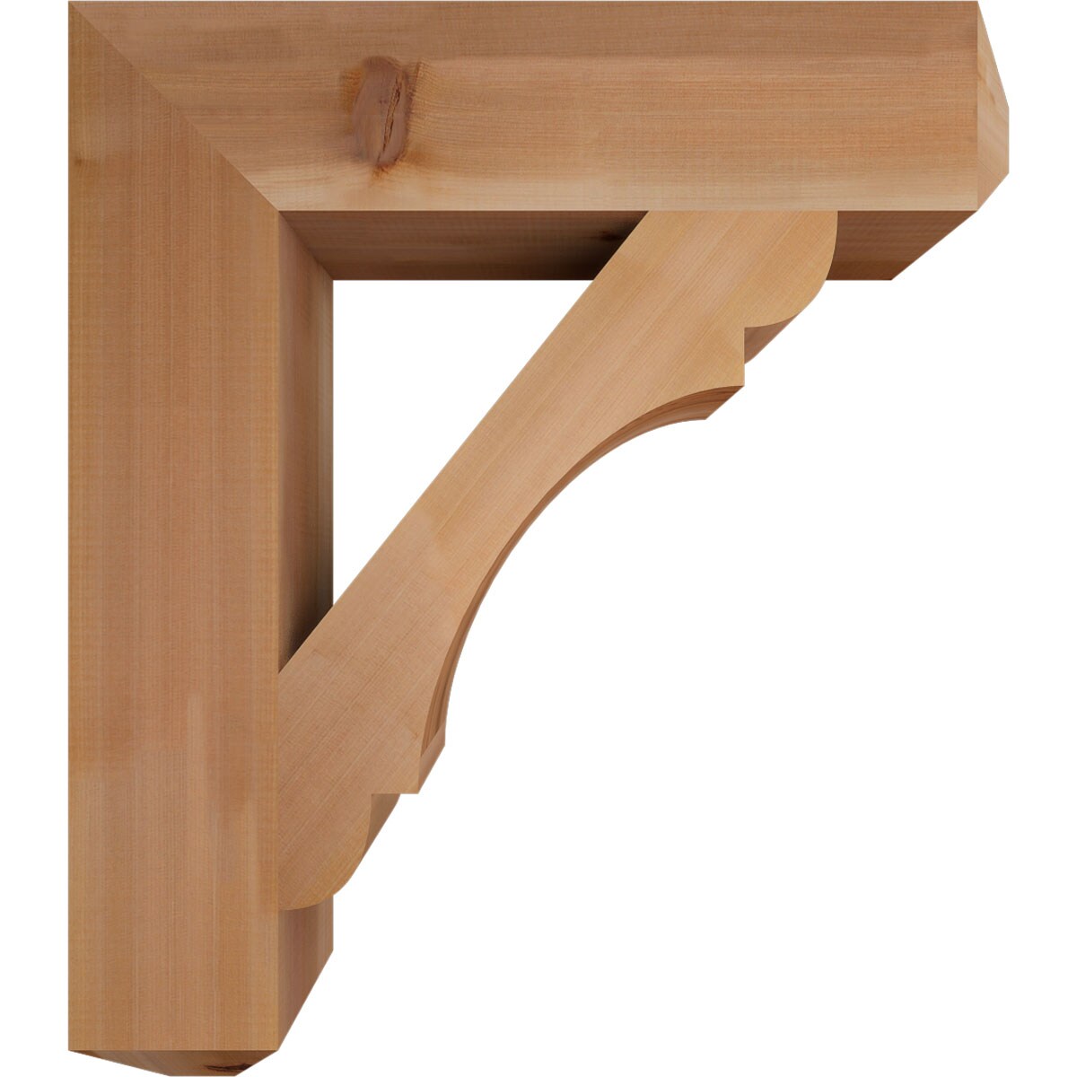 Ekena Millwork BKT06X28X32OLY04SWR Exterior-Brackets-Braces - View #3