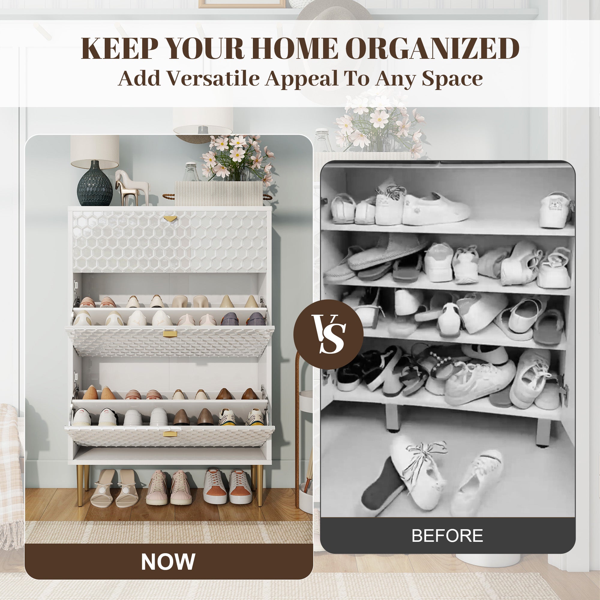 Boyel Living BL-BXG1-WH Shoe-Racks - View #5