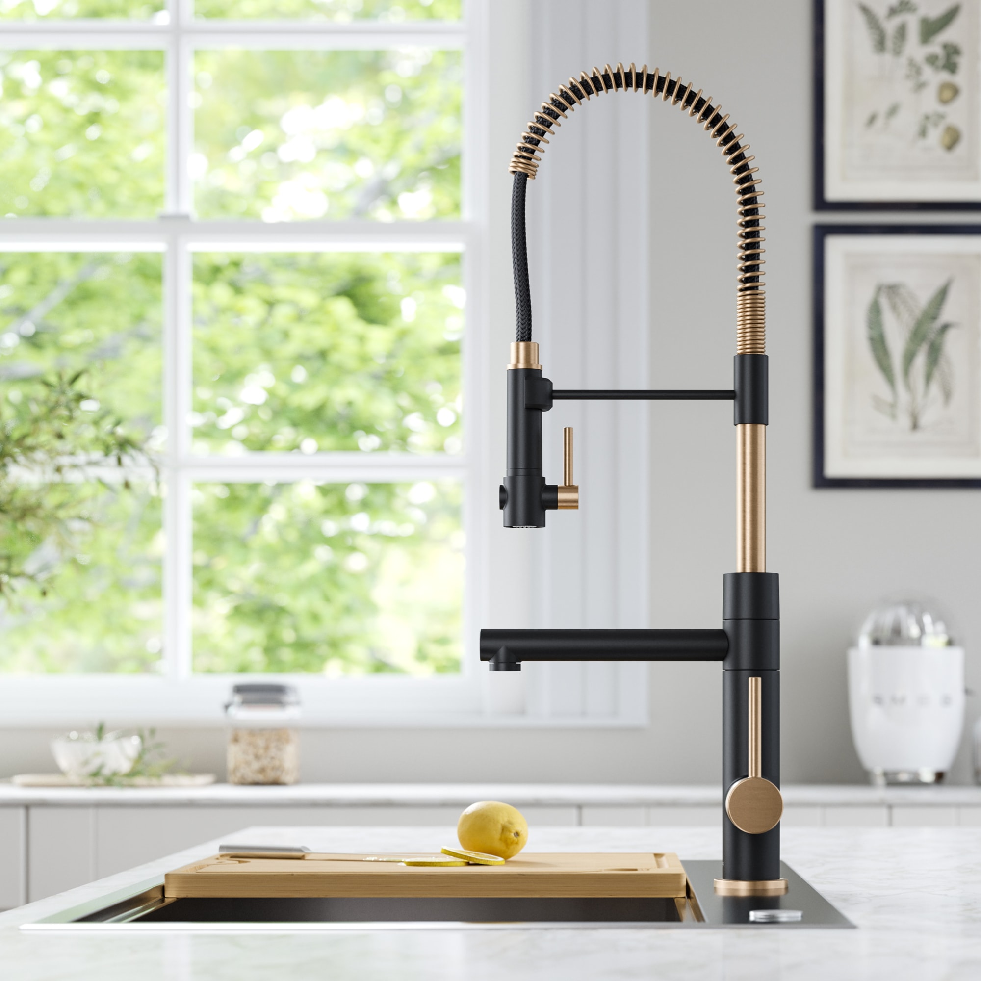Kraus KPF-1603SFACBMB Kitchen-Faucets - View #3