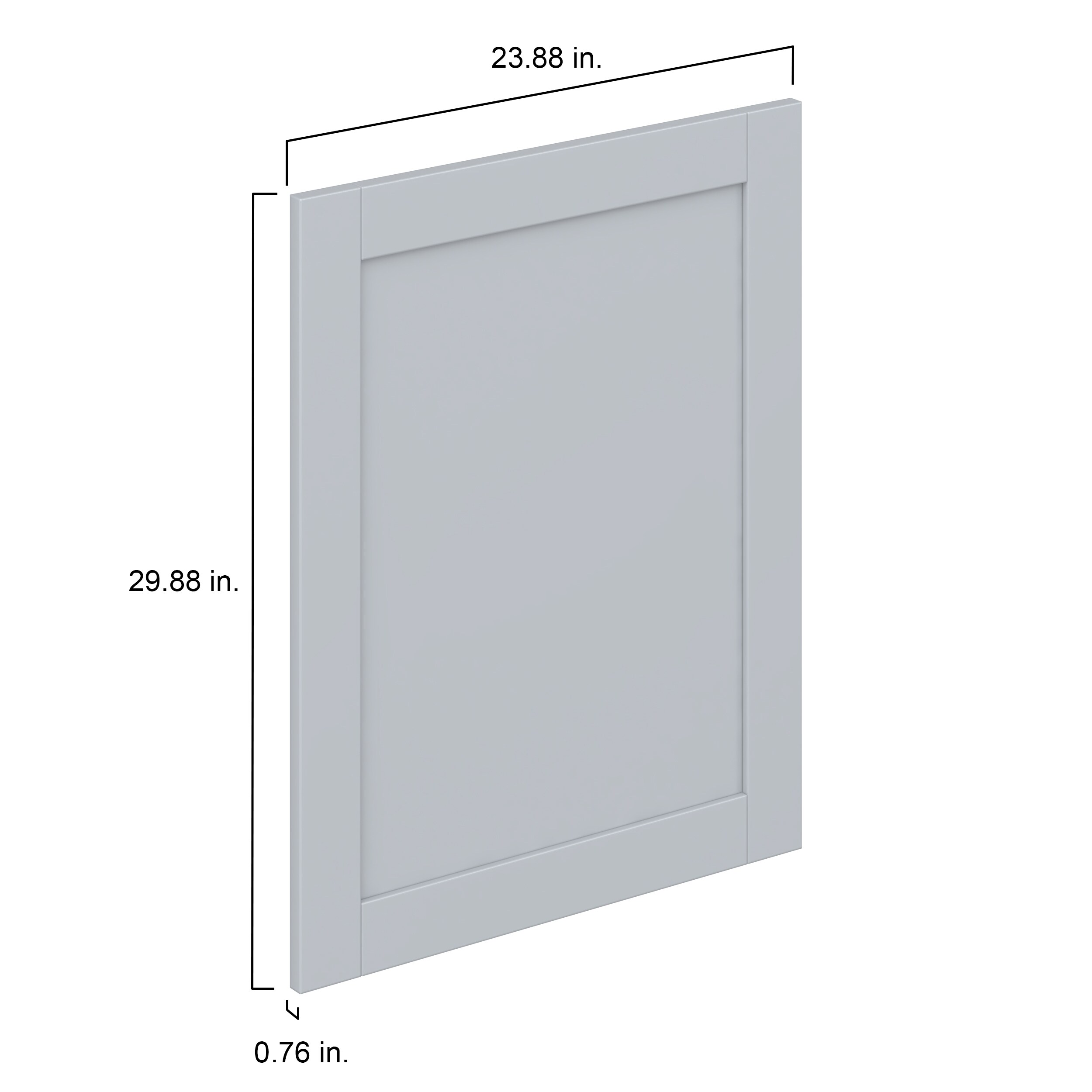 Hugo&Borg DSDR2430-CH Kitchen-Cabinet-Doors - View #4