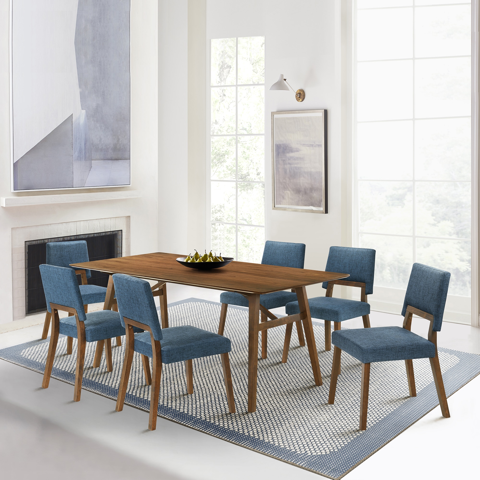 Armen Living SETCHWA7BLU Dining-Sets - View #5