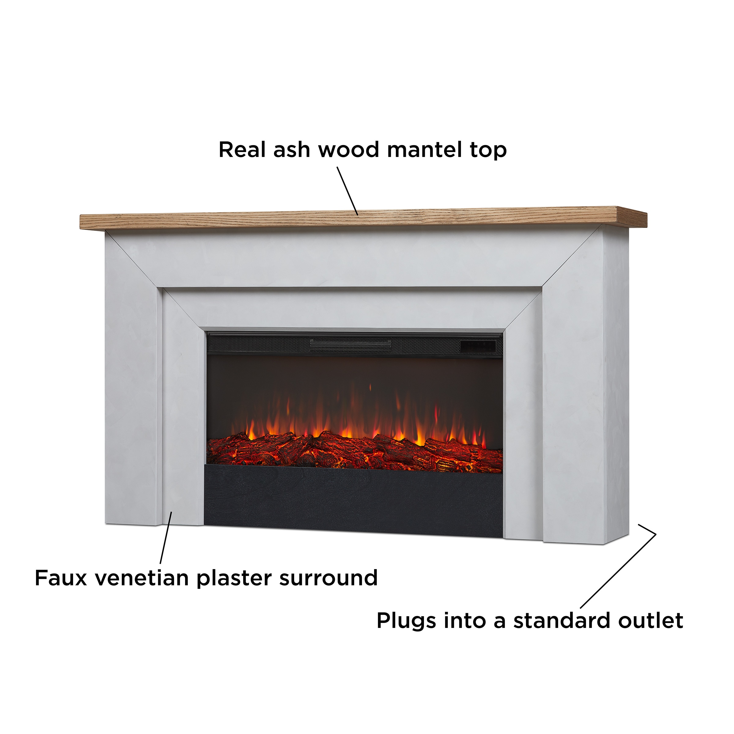 Real Flame 13057E-VGY Electric-Fireplaces - View #5