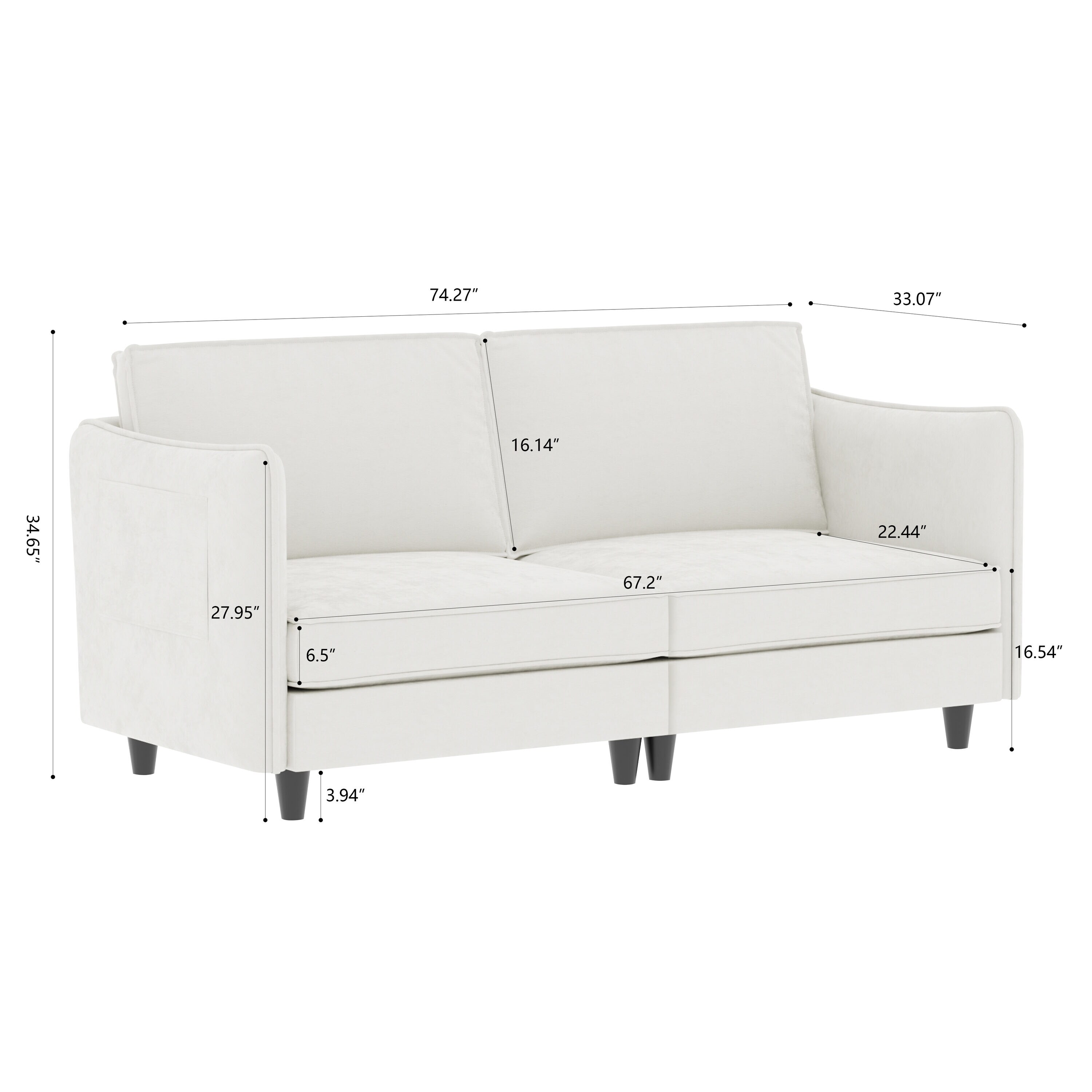 Bybafun YA3700324 Sofas-Loveseats - View #4