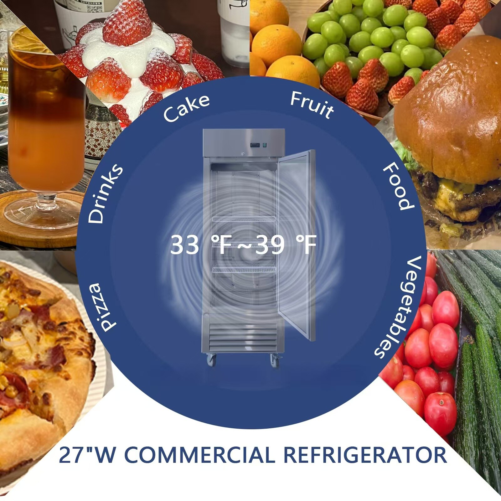 Xspracer ML-CR117 Commercial-Refrigerators - View #3