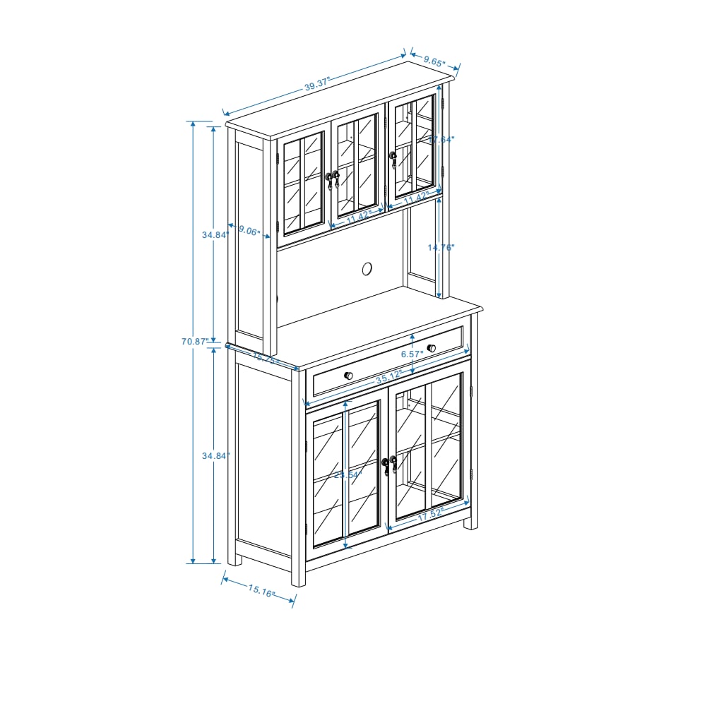 Siavonce XH65101 Utility-Storage-Cabinets - View #6