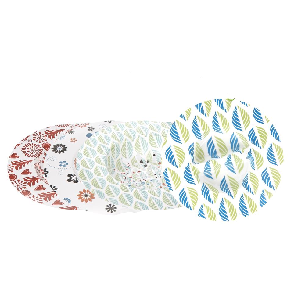 Mind Reader 50BAPLUG-ASST 50-Pack Disposable Bathtub Plugs, 1.5-in Diameter, Multi-Color Finish, Thin Design, for RVs & Mobile Homes