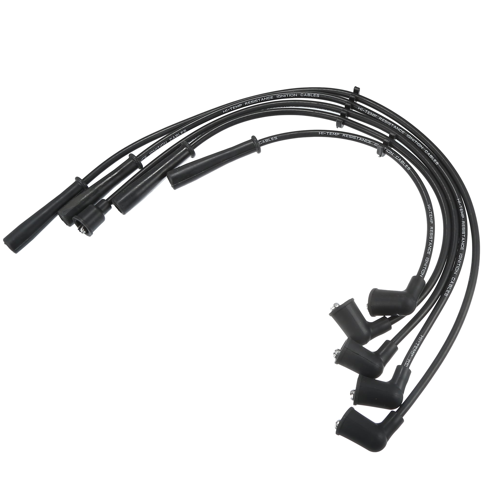 Unique Bargains Car Spark Plug Coil Wires Ignition Coil Harness Cable 7mm Fit for Mazda B2200 B2600 2.2L L4 1990-1993 8BU518140A - Pack of 5