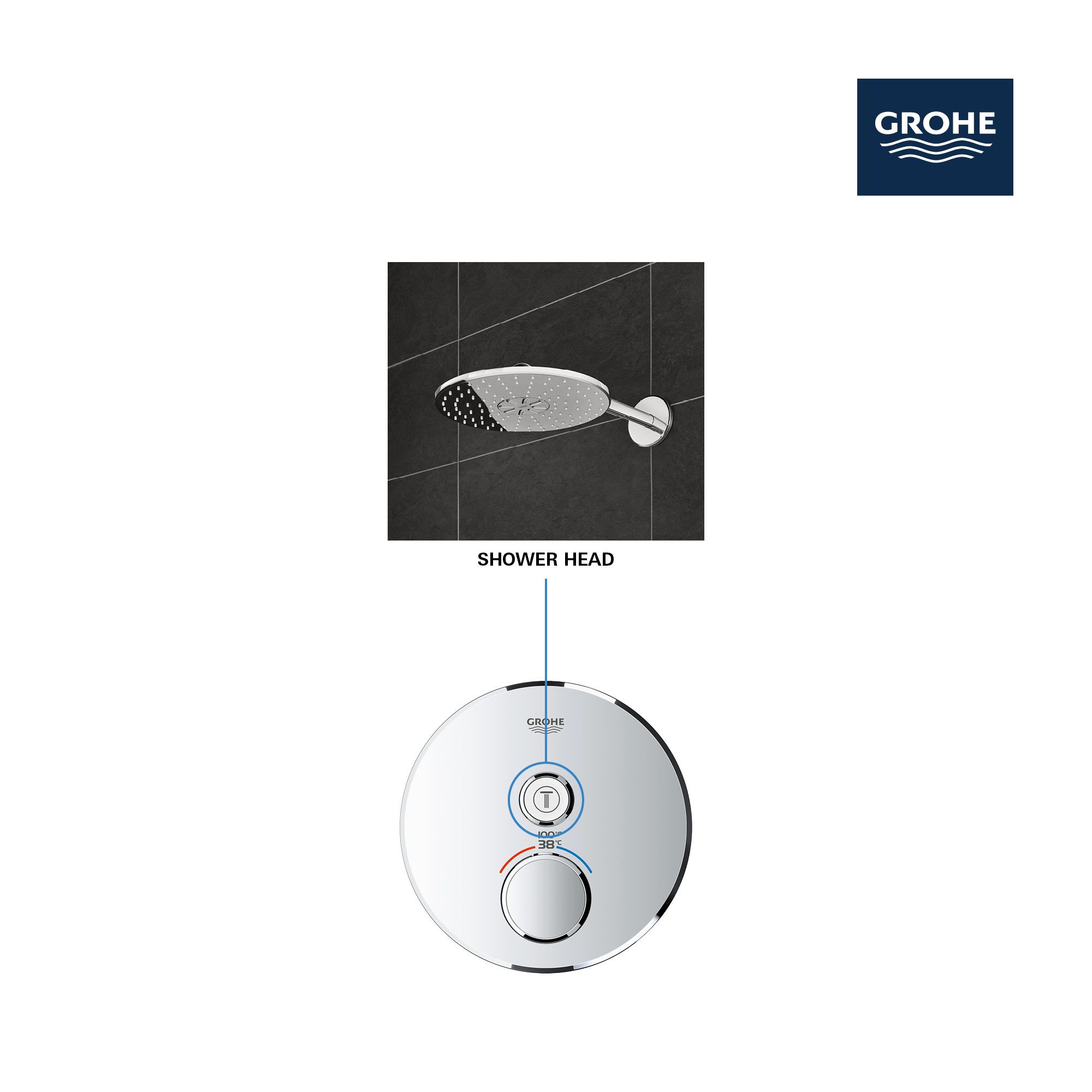 GROHE 29136BE0 Bath-Shower-Facc - View #5
