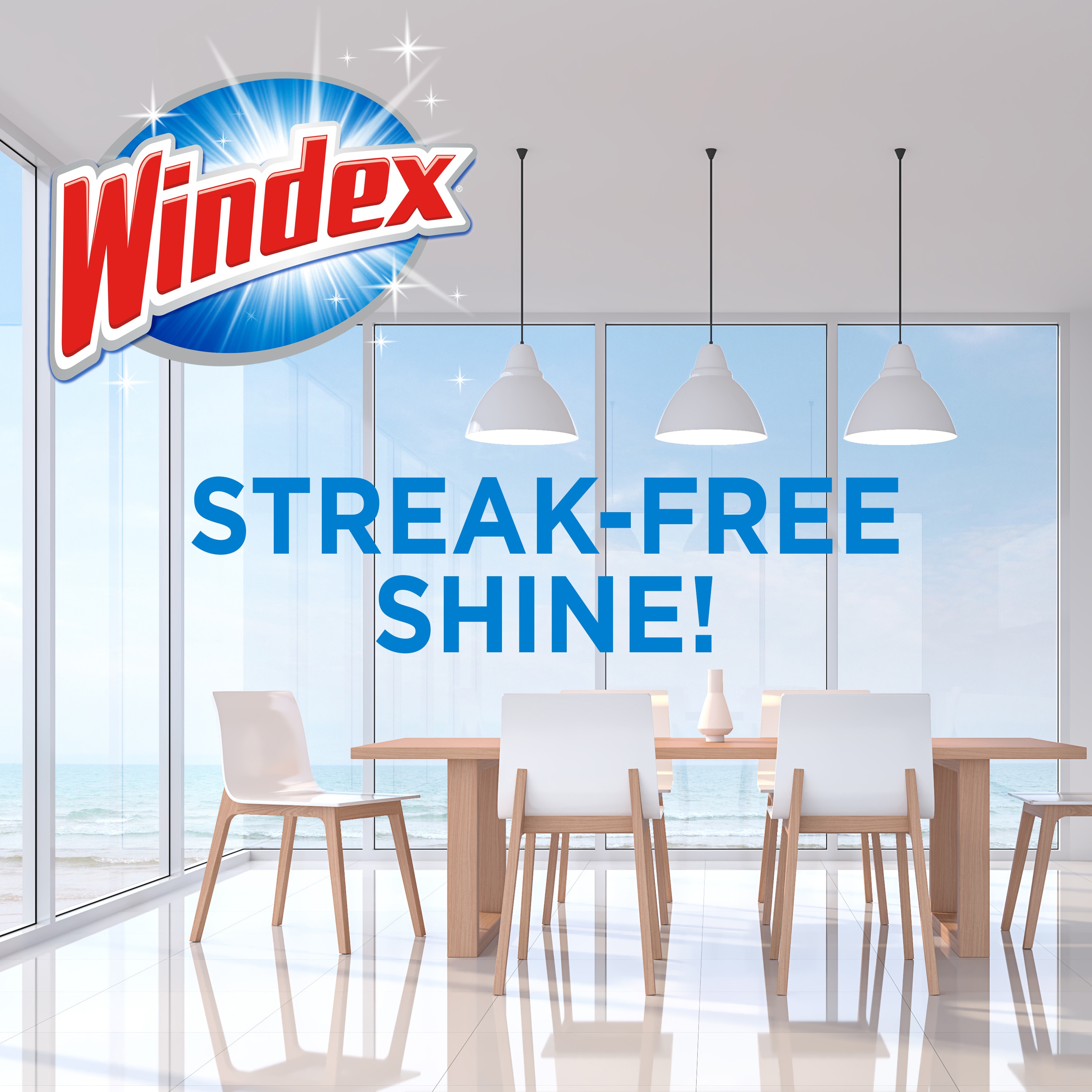 2 Pack-Windex Streak-Free Shine, Original Glass & Surface Wipes, 28 count  each