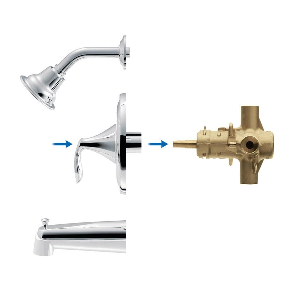 Moen T2133 Tub-Shower-Faucets - View #10