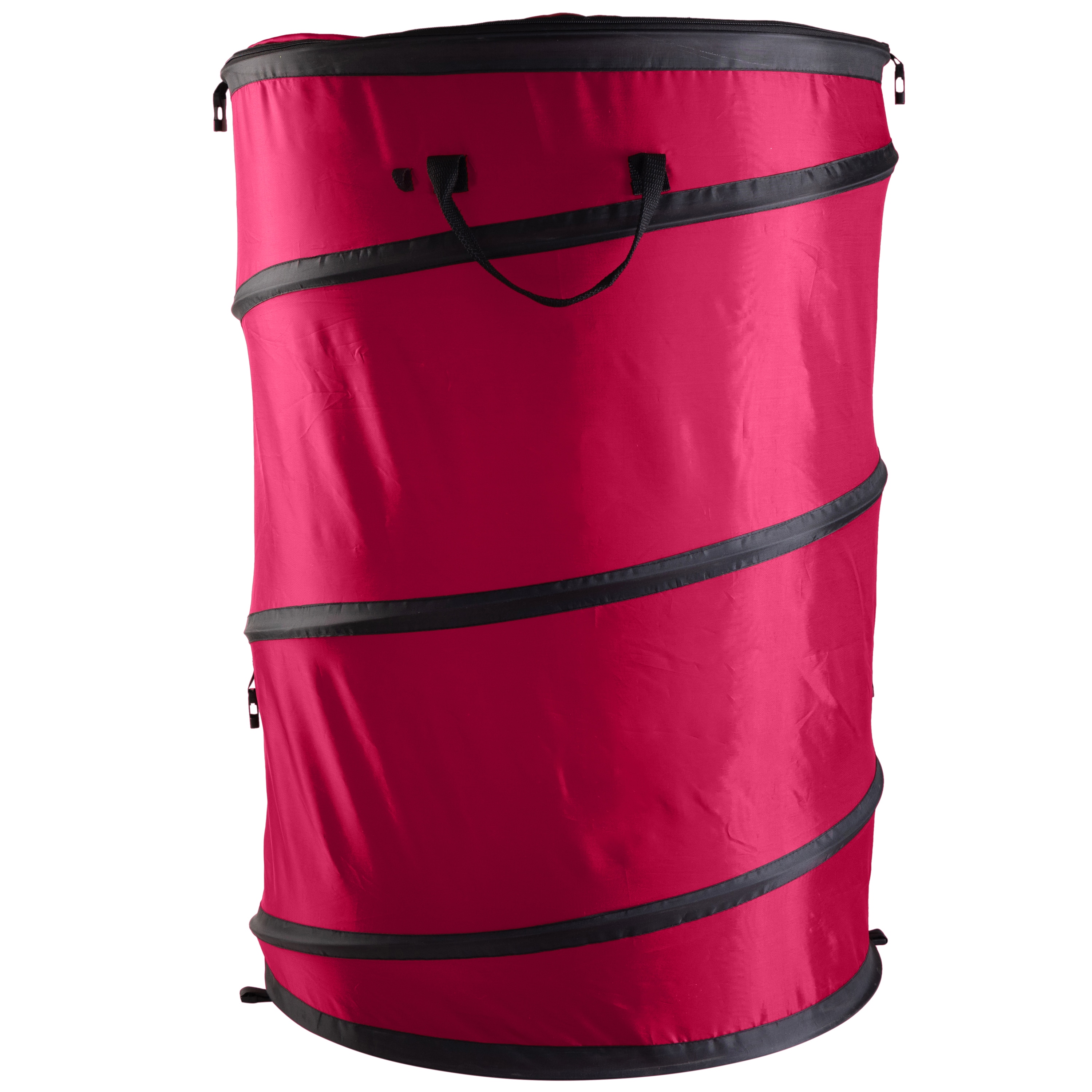 Simplify 9104 ( 22-in W x 32-in H x 22-in D ) Red Polyester Collapsible Bin