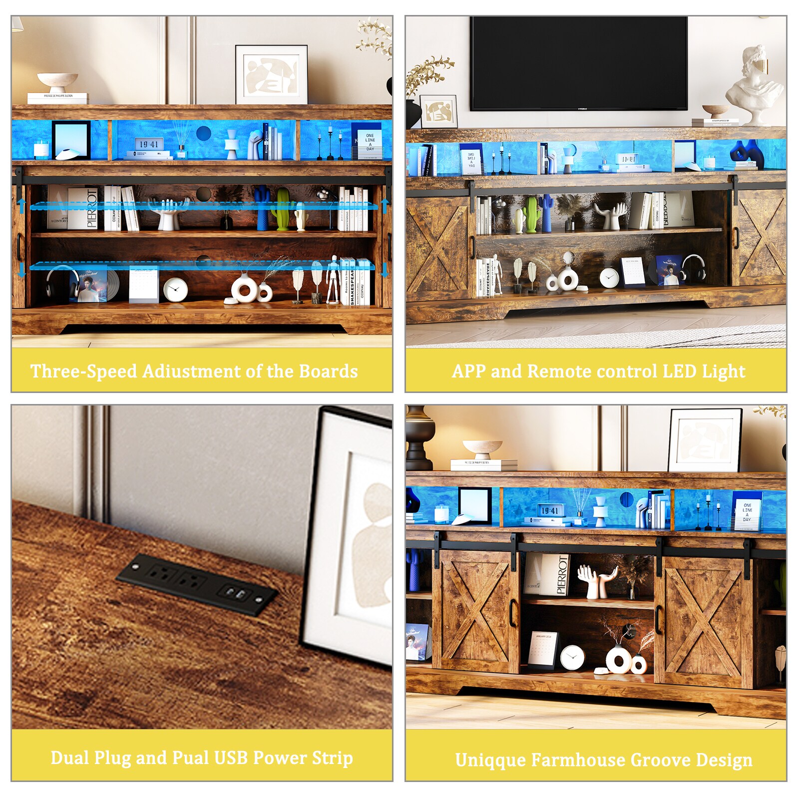 Bvldfamly WZJJ037WT Tv-Stands - View #6