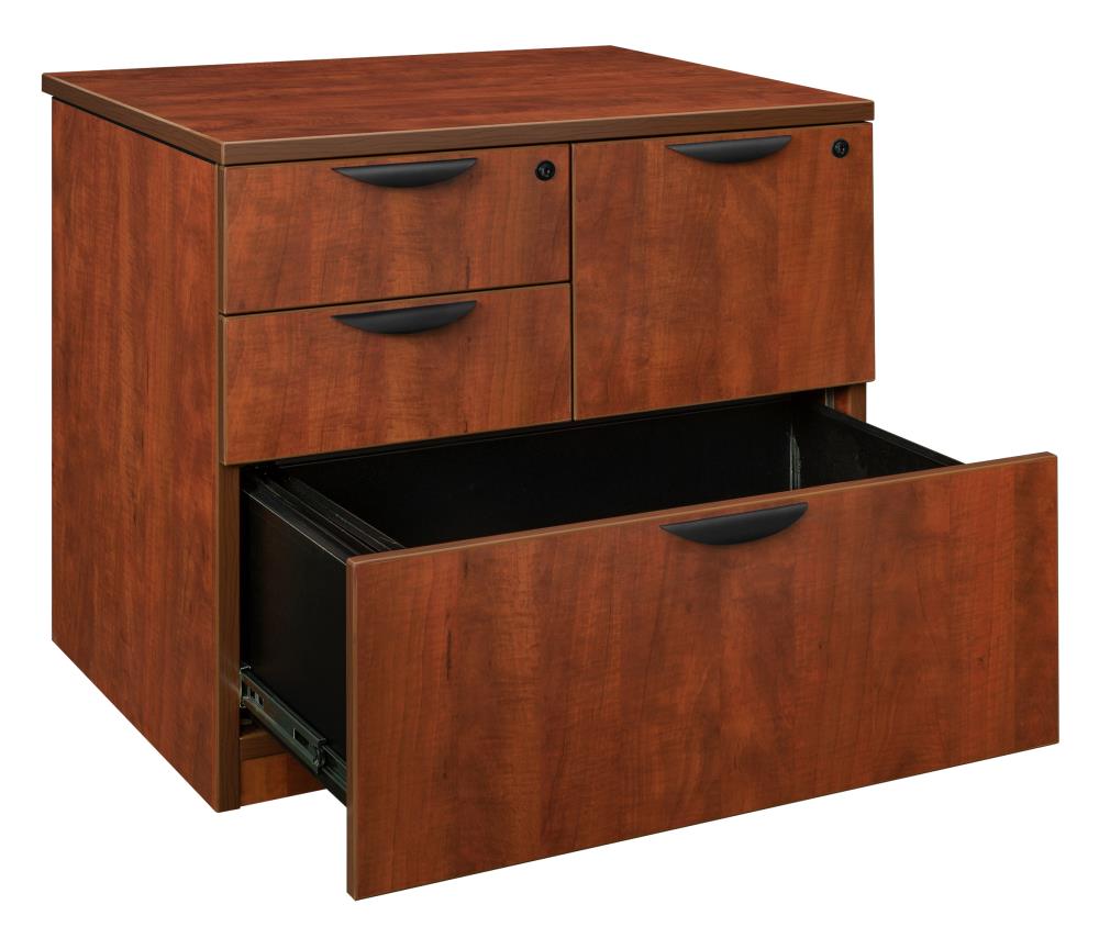 Regency Legacy Storage Cherry-Shelf Office Cabinet at Lowes.com