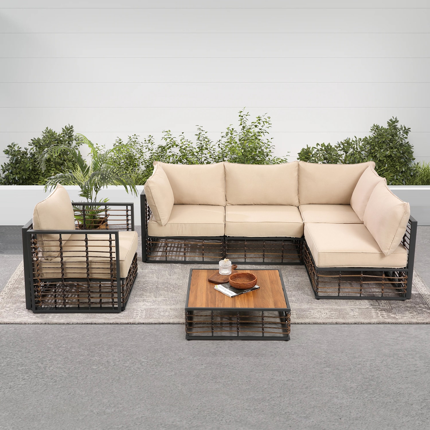 SINOFURN SYA020107BN Patio-Conversation-Sets - View #14