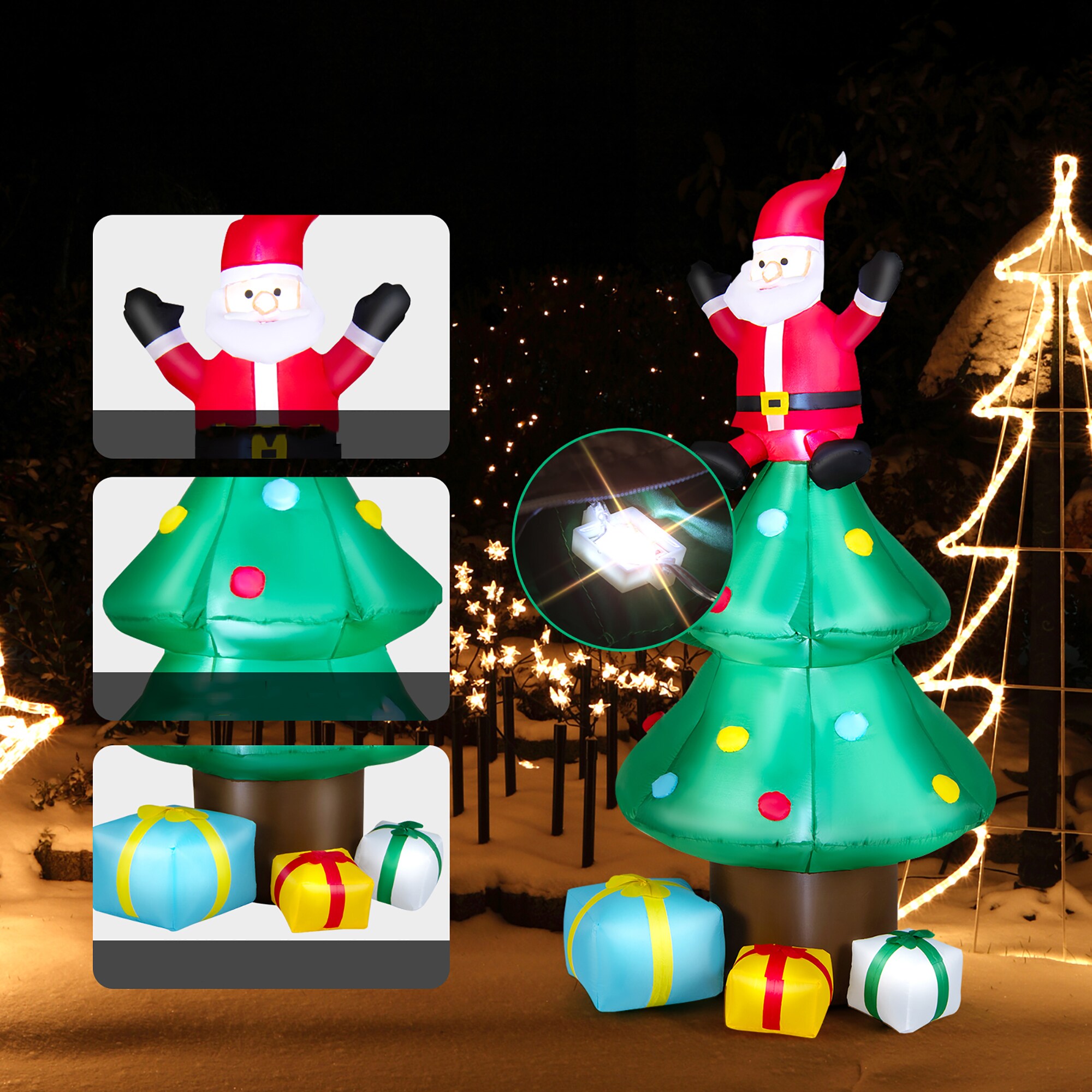Costway CM23966US Christmas-Inflatables - View #2