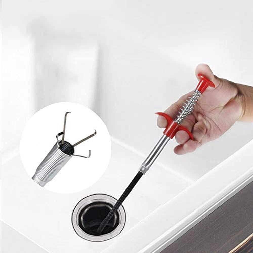Phyfalip - Flexible Grabber Claw Pick Up Reacher Tool 35 Inch Bendable Hose with Four Claws for ...