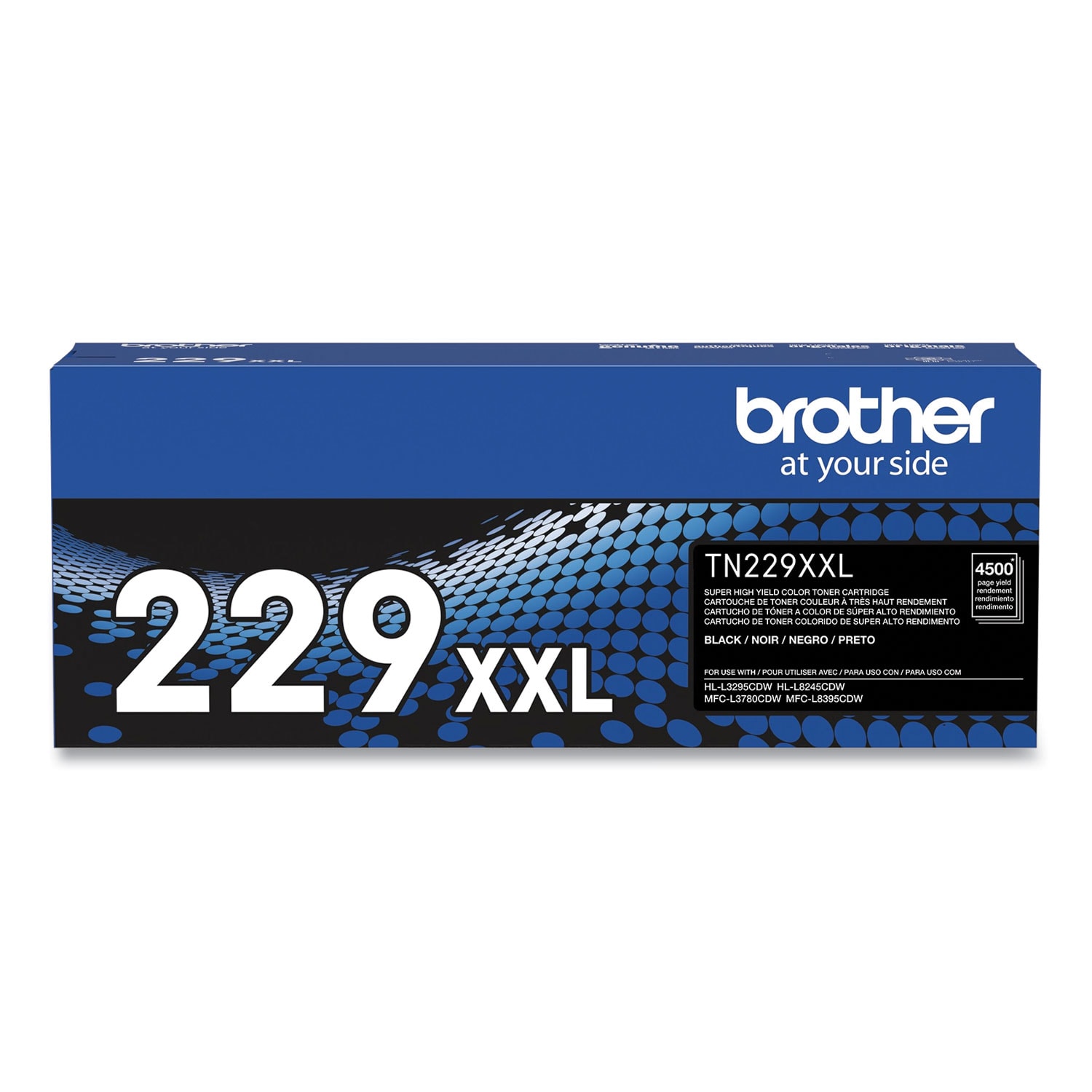 Brother TN229XXLBK Super High-Yield Toner 4500 Page-Yield Black