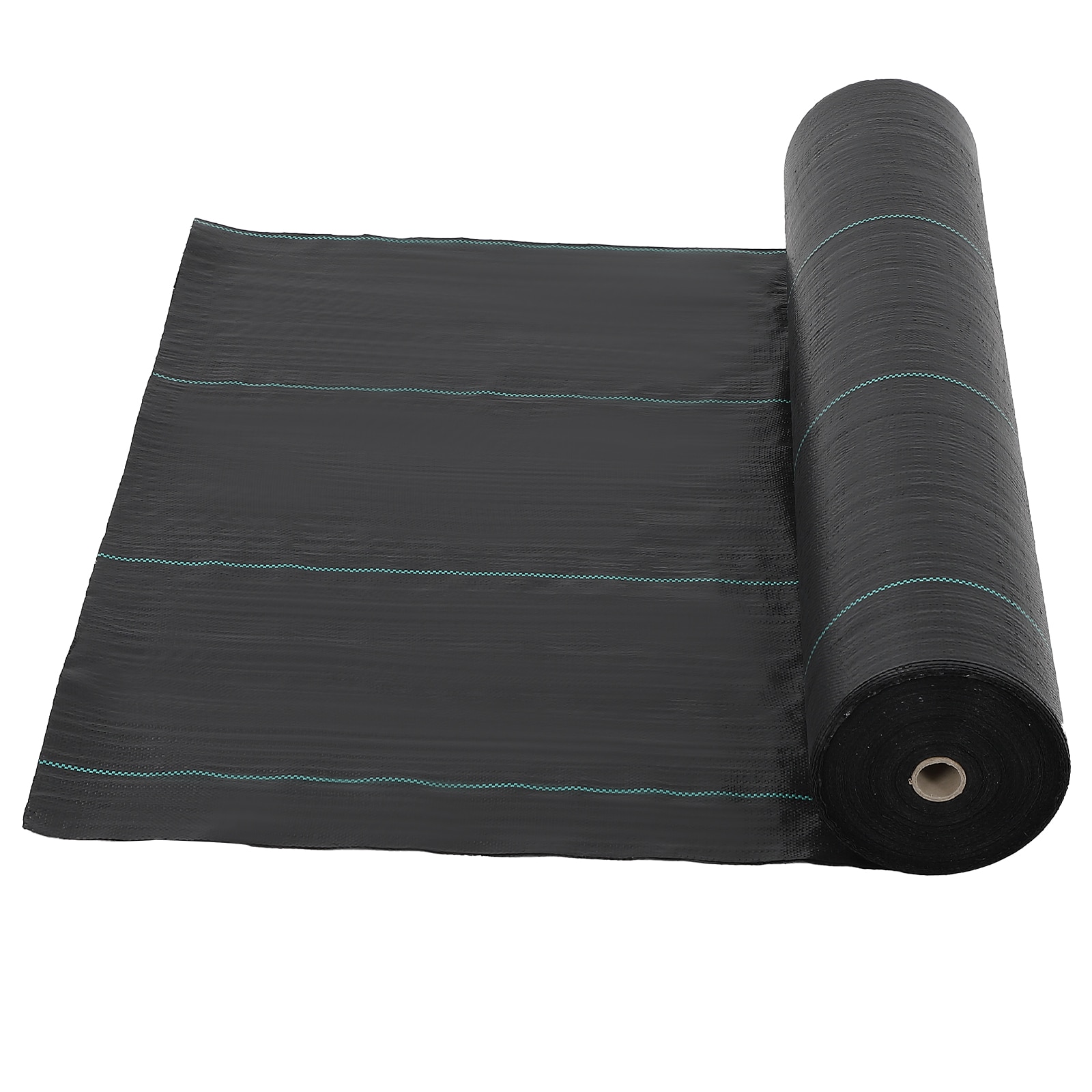 GarveeLife 6ft X 300ft Heavy Duty Woven Weed Barrier Fabric 2.4oz Premium Landscape Fabric With Superior Permeability Professional Weed Control Ground Cover For Gardens Flower Beds Driveways And Underlayment