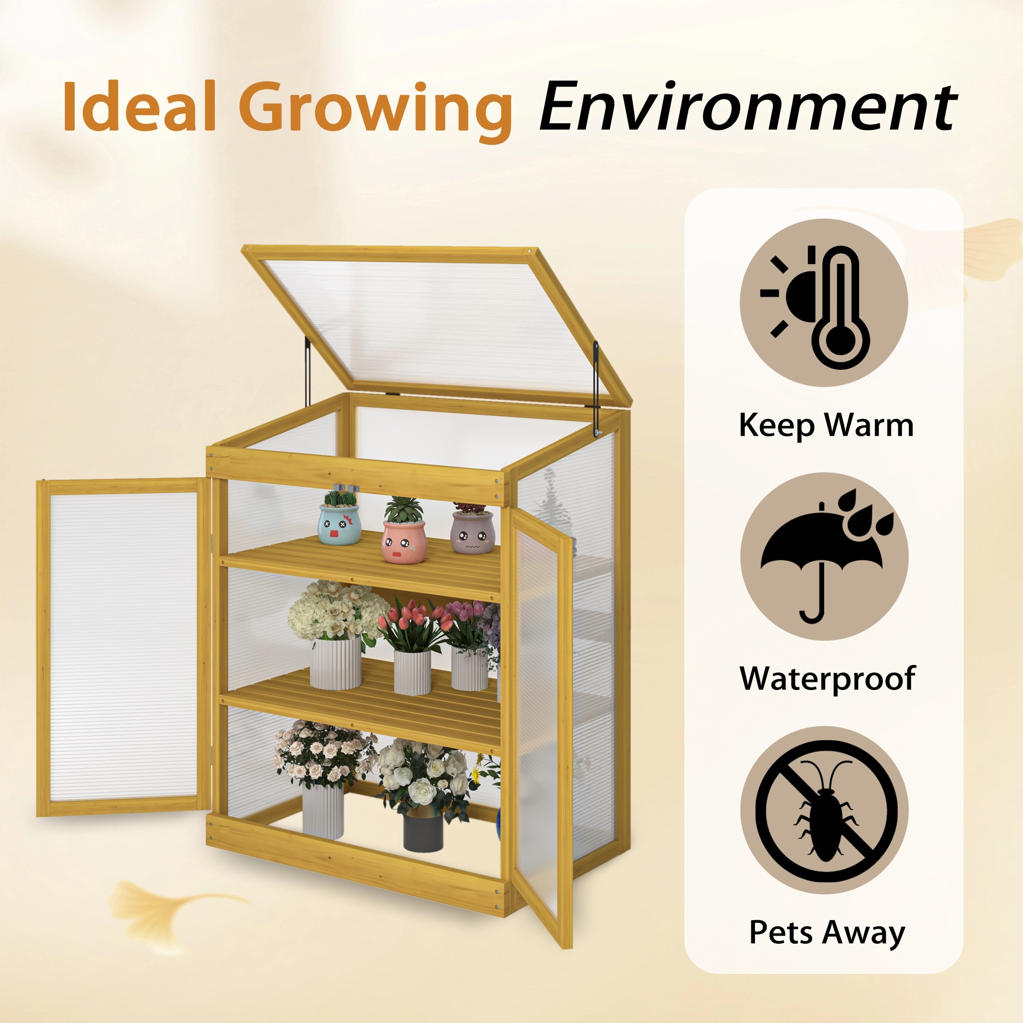 Mondawe MD-MK36449 greenhouses - View #3